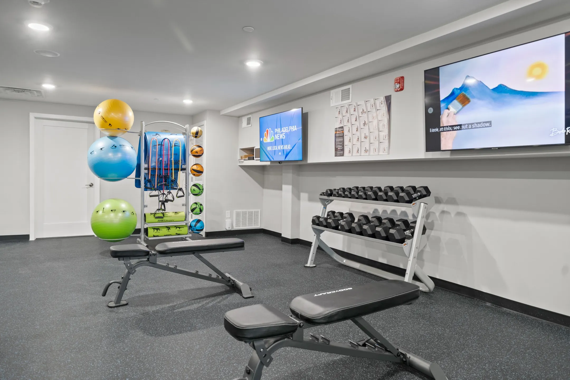 Fitness Weight Room - Veranda Apartments - Philadelphia, PA