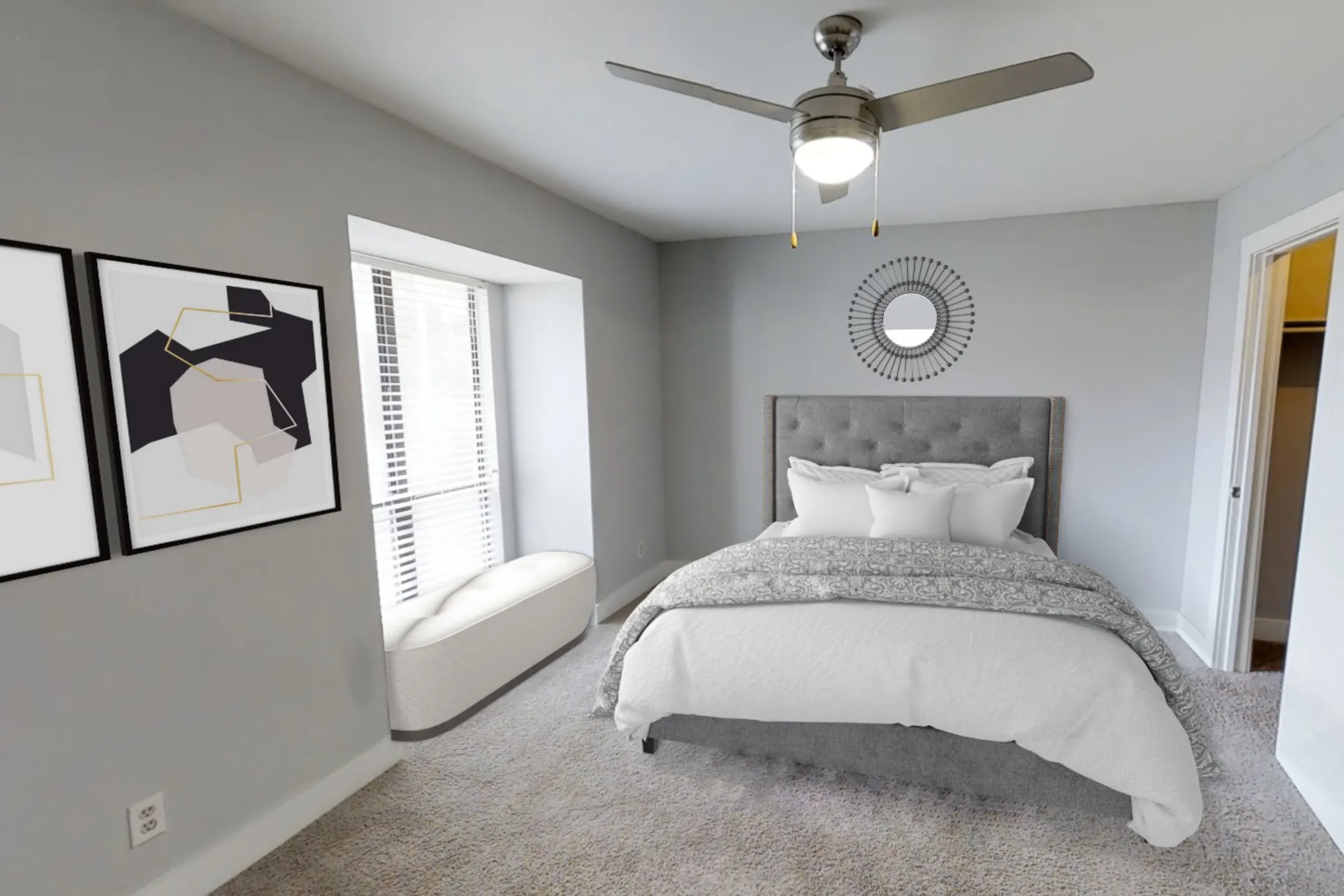 Bedroom - Green Rock Estates - Charlotte, NC
