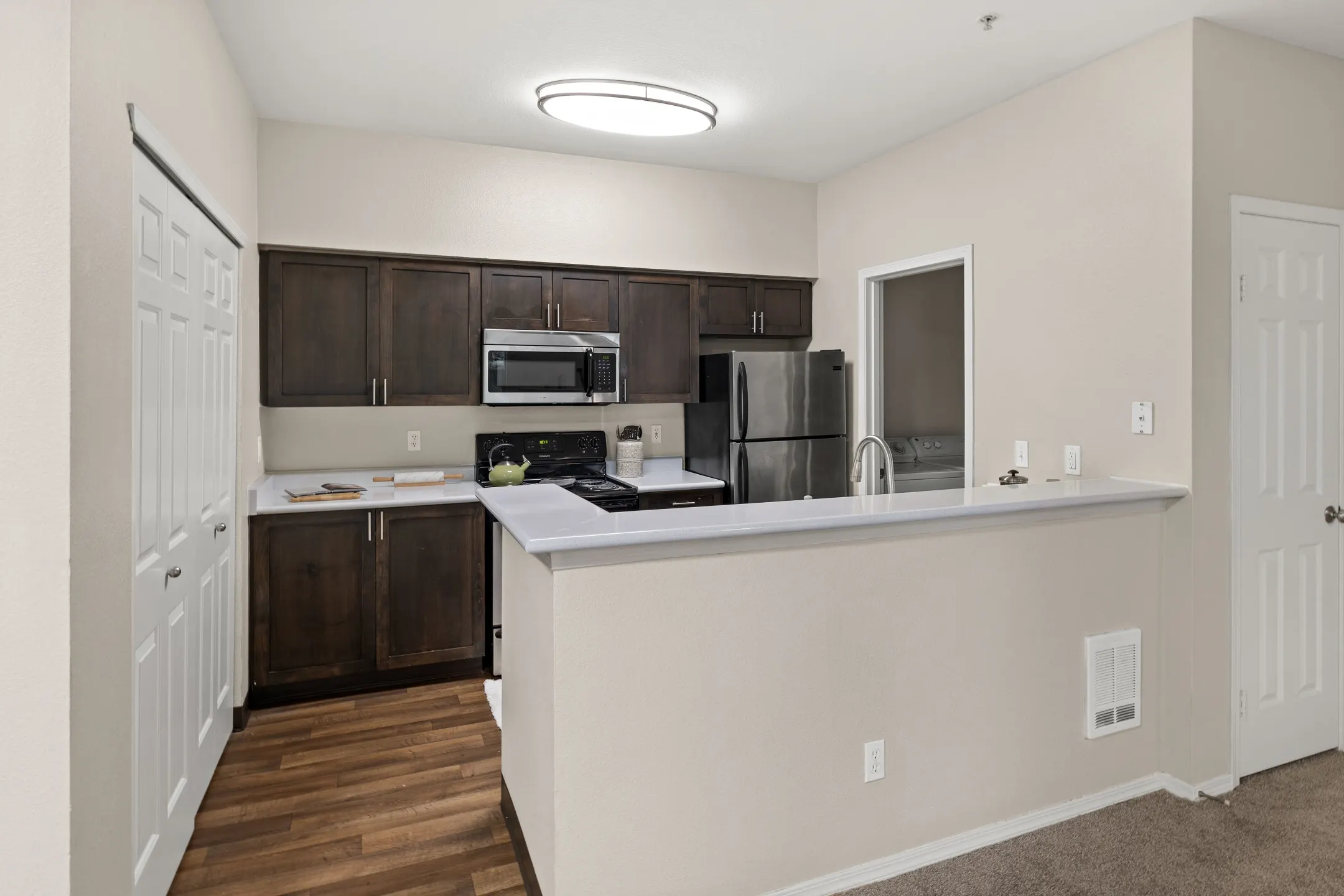 Kitchen - WildReed Apartments - Everett, WA
