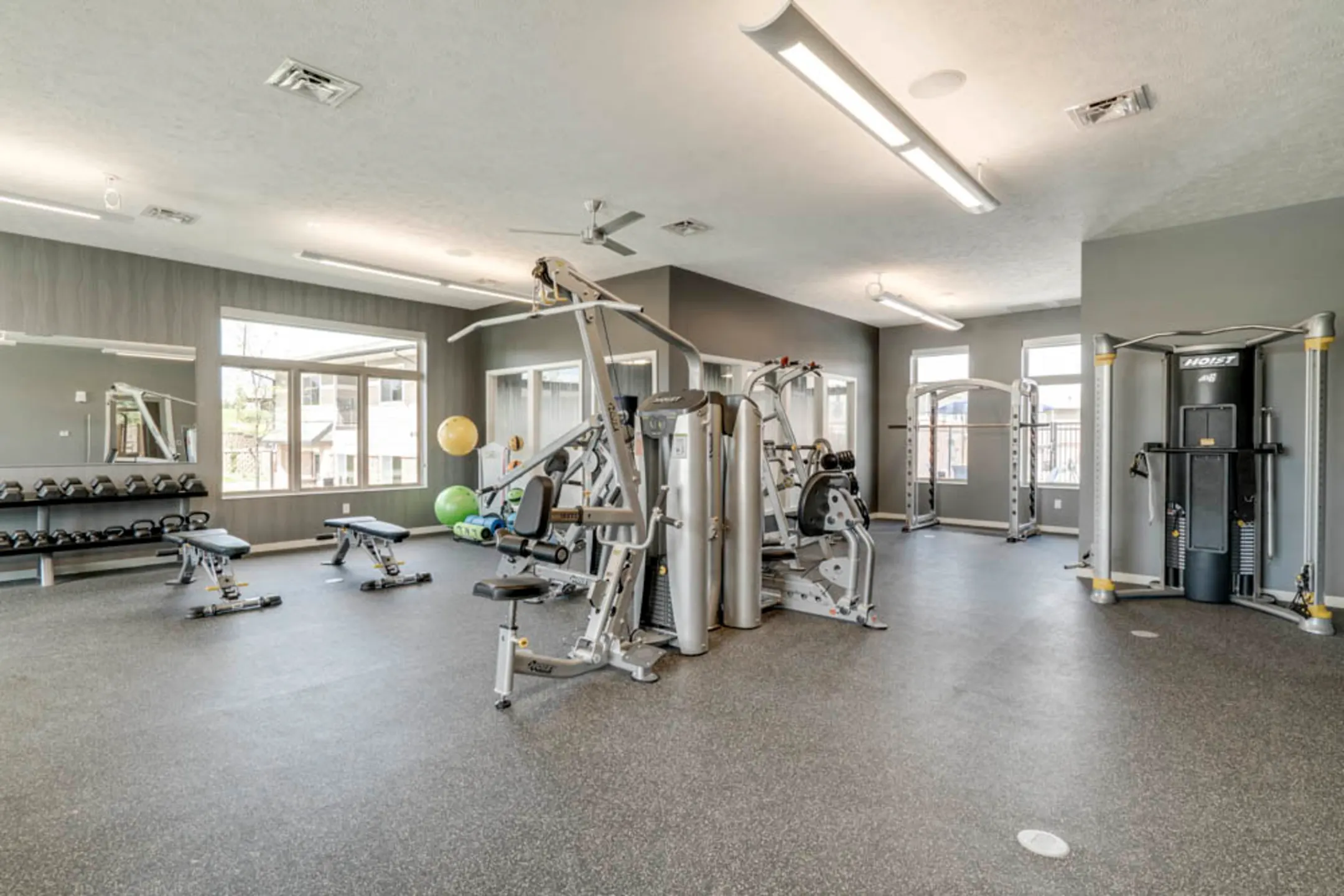 Fitness Weight Room - The Villas at Falling Waters - Omaha, NE