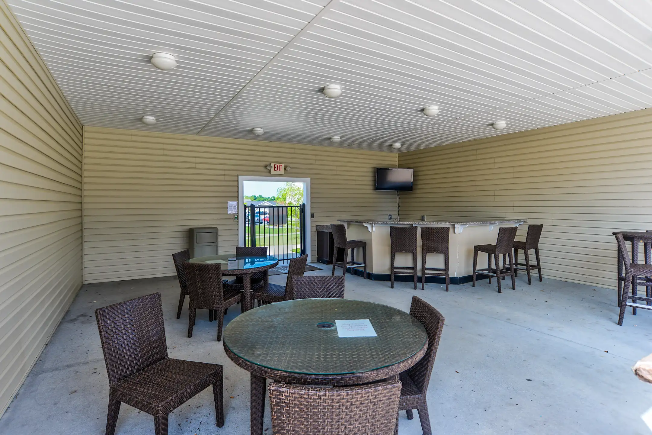Patio / Deck - Williamsburg Place - Jacksonville, NC
