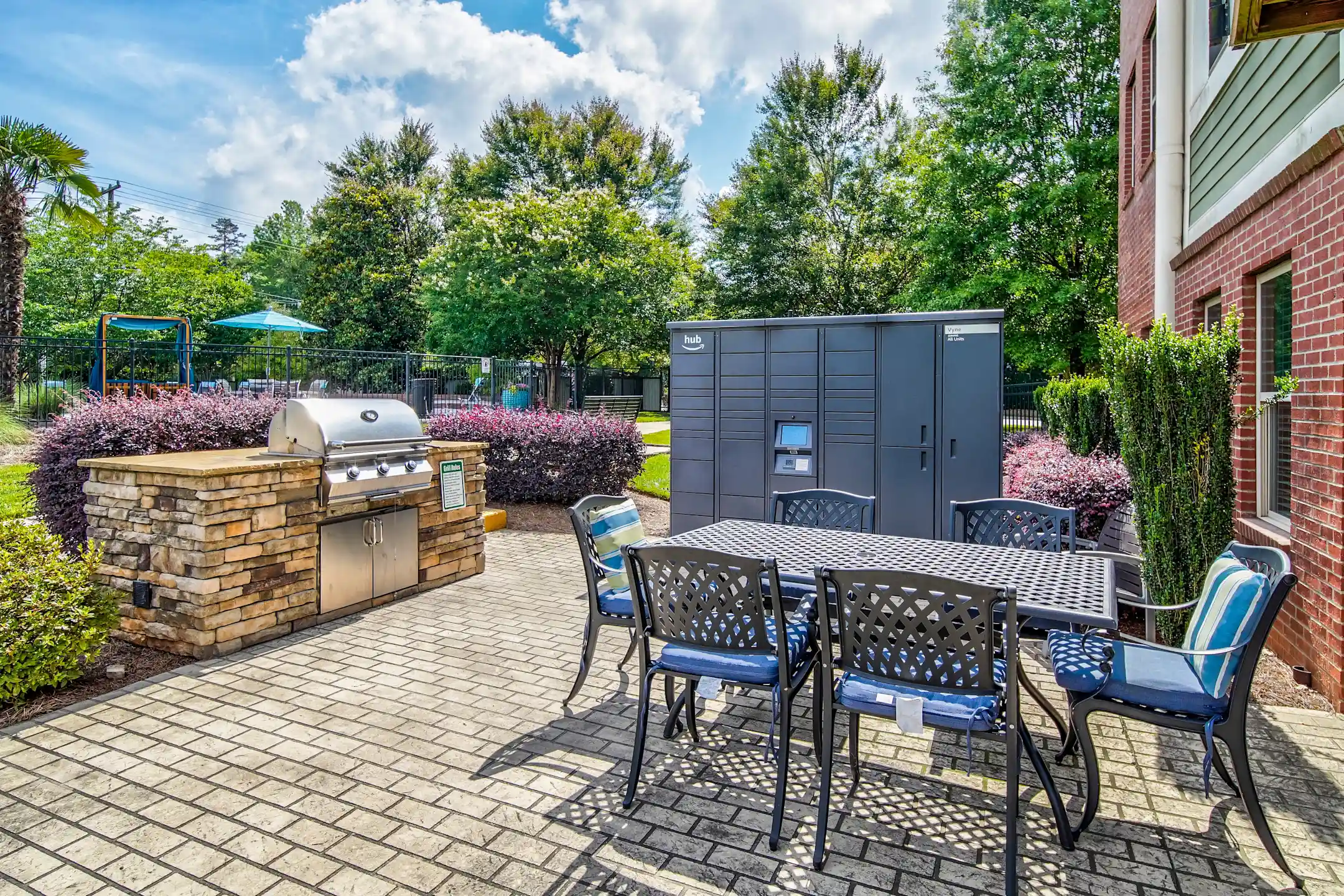 Patio / Deck - The Vyne on Central - Charlotte, NC