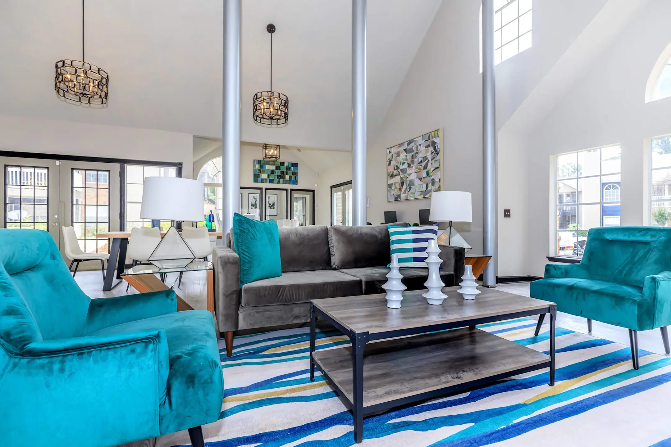 Living Room - The Davis - Huntsville, AL