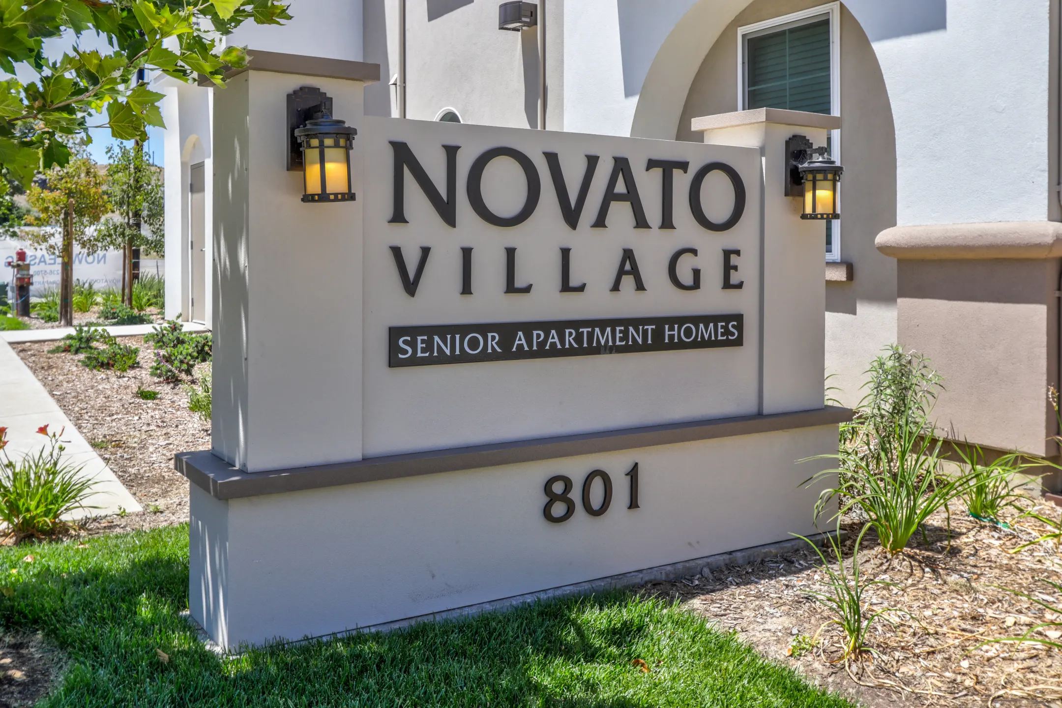 Community Signage - Novato Village Senior Apartments - Novato, CA