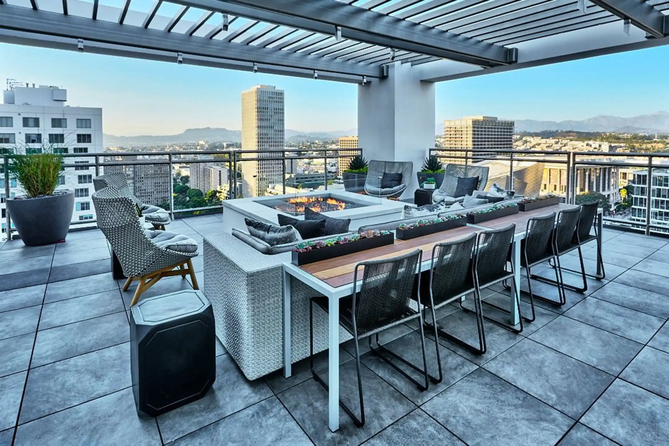 Patio / Deck - Museum Tower - Los Angeles, CA