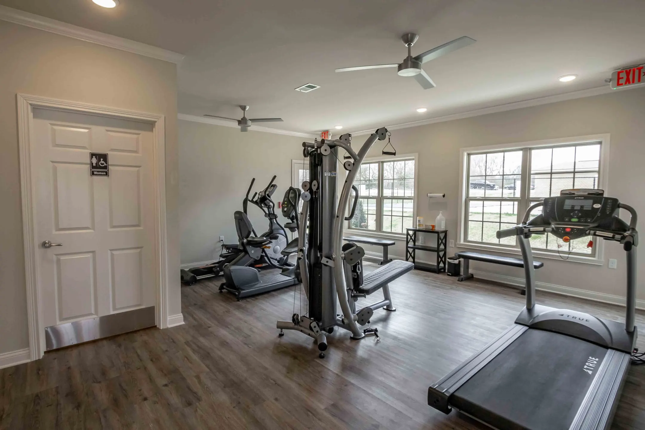 Fitness Weight Room - Parkside Heights - Luxury Apartments - Lexington, KY
