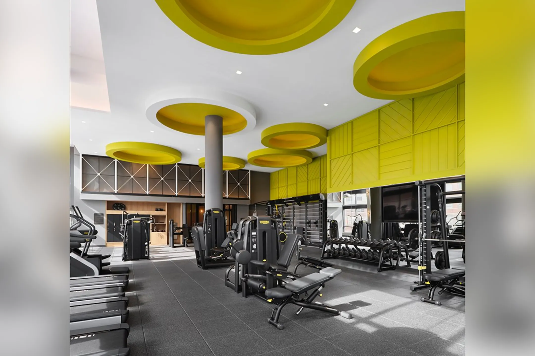 Fitness Weight Room - The Capstone at Port Imperial - West New York, NJ