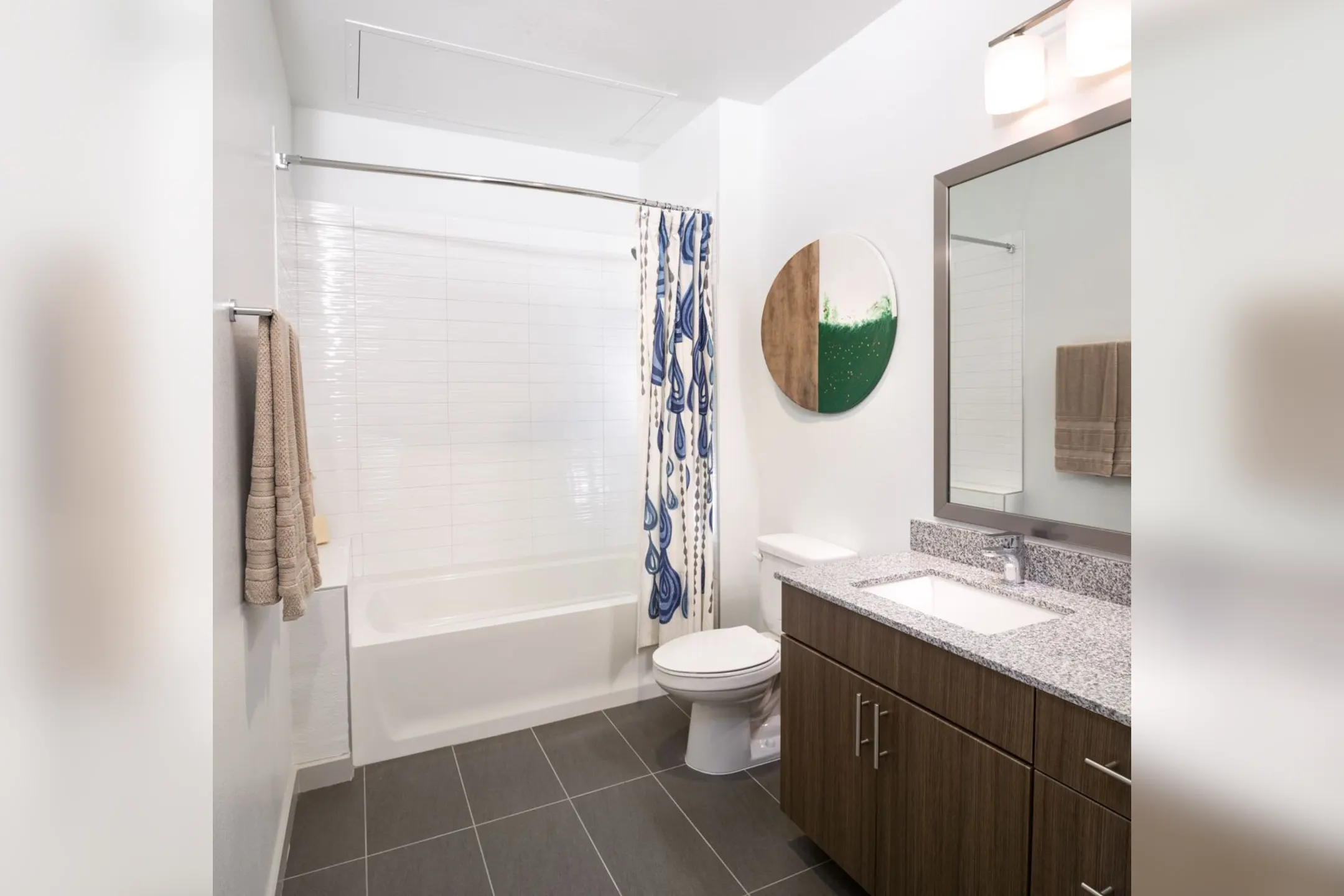 Bathroom - Lux on Main - Carrollton, TX
