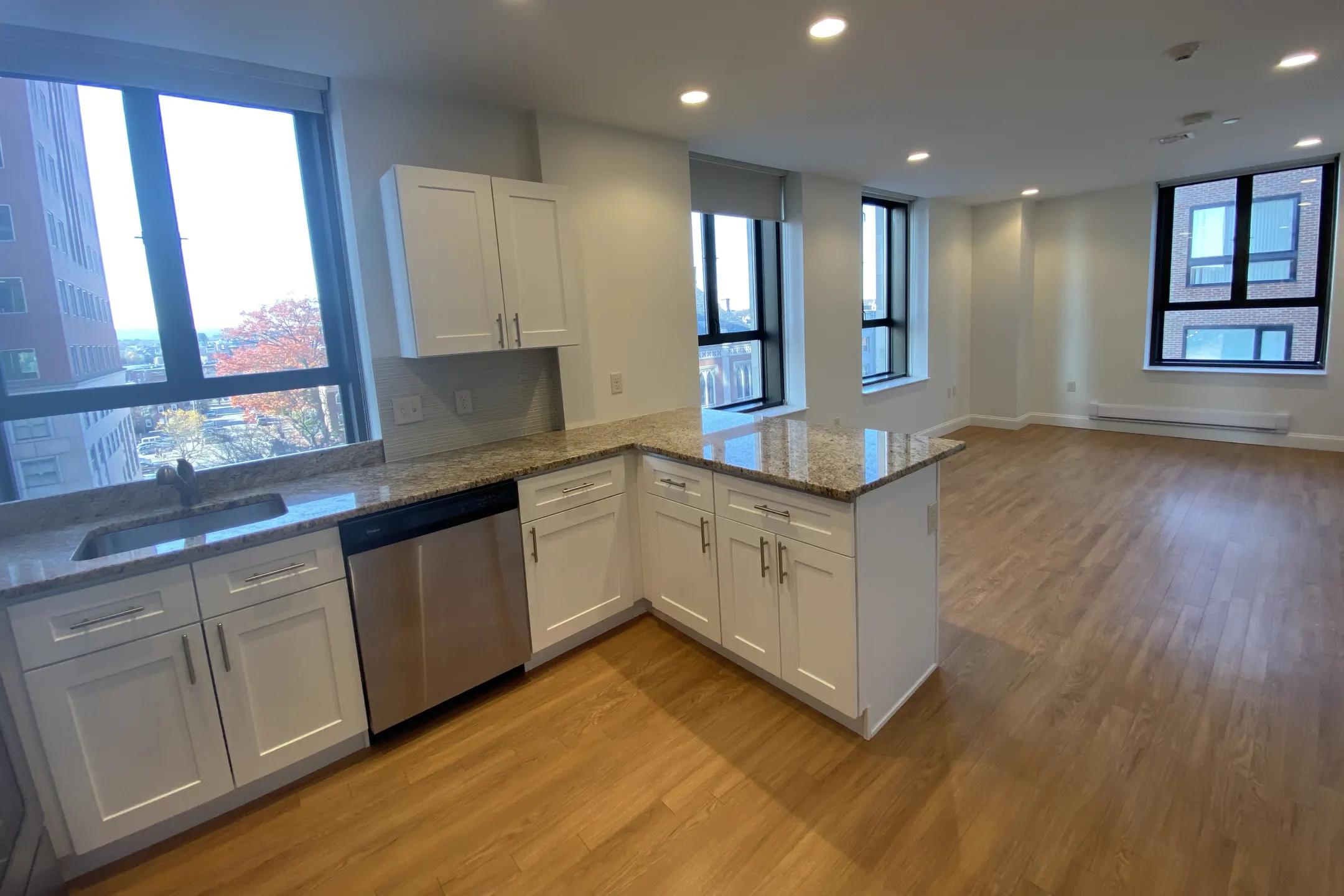 Kitchen - Red Oak at 875 Elm Street Apartments - Manchester, NH