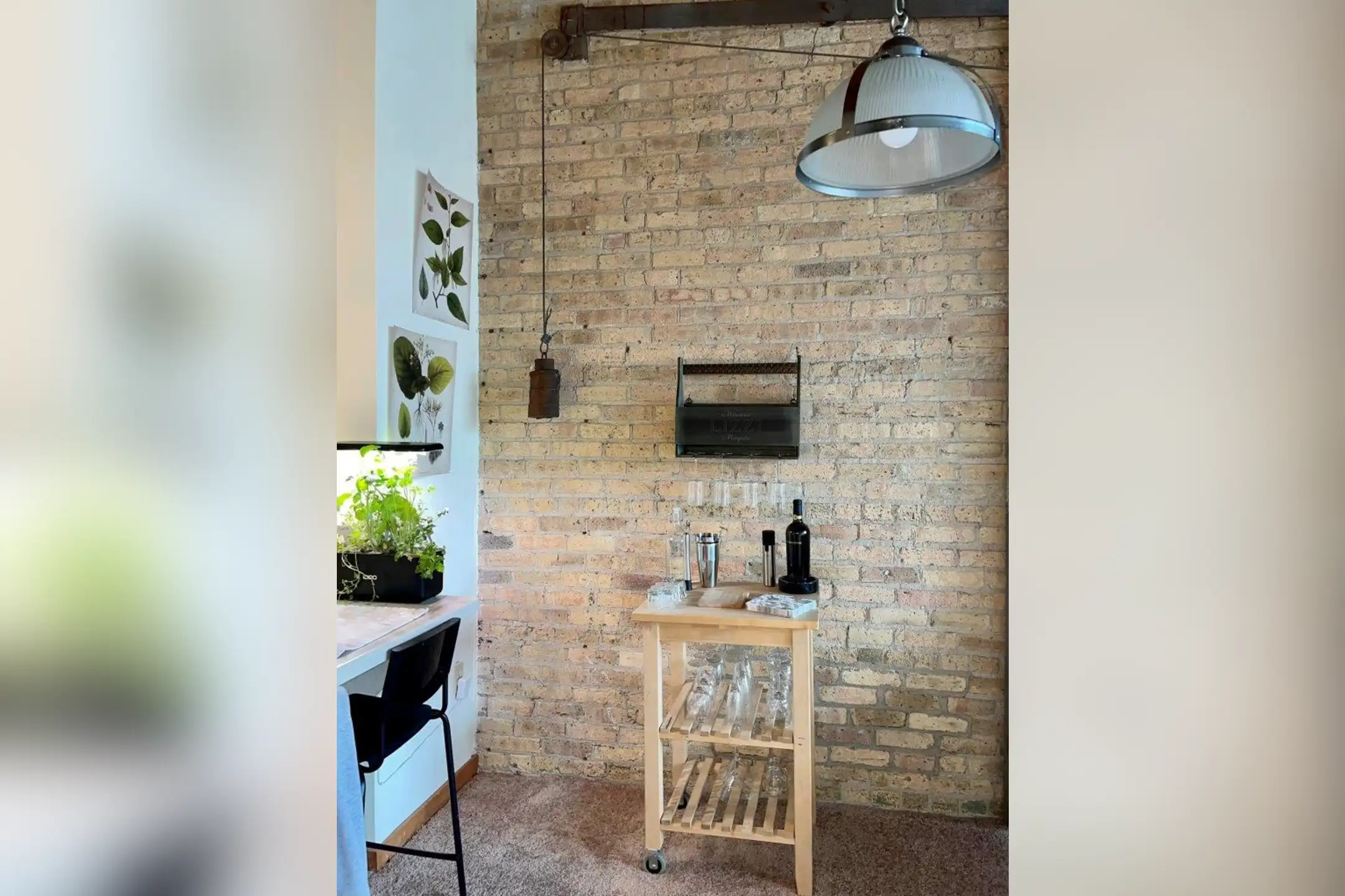 Living Room - Historic Fifth Ward Lofts - Milwaukee, WI
