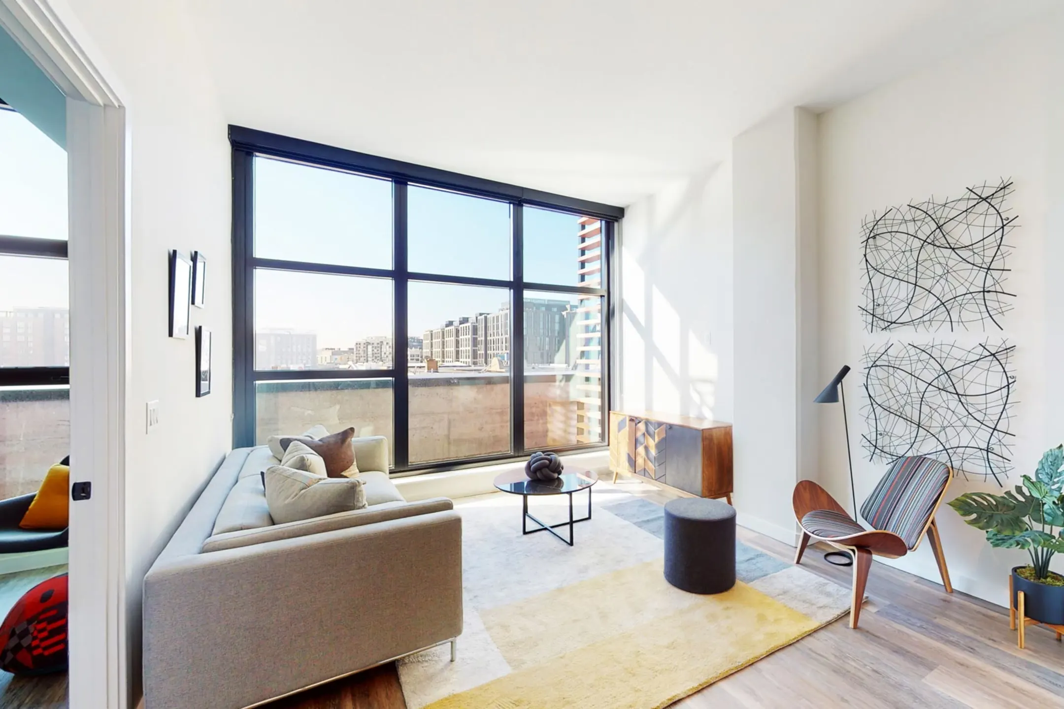 Living Room - The MO Apartments - Washington, DC