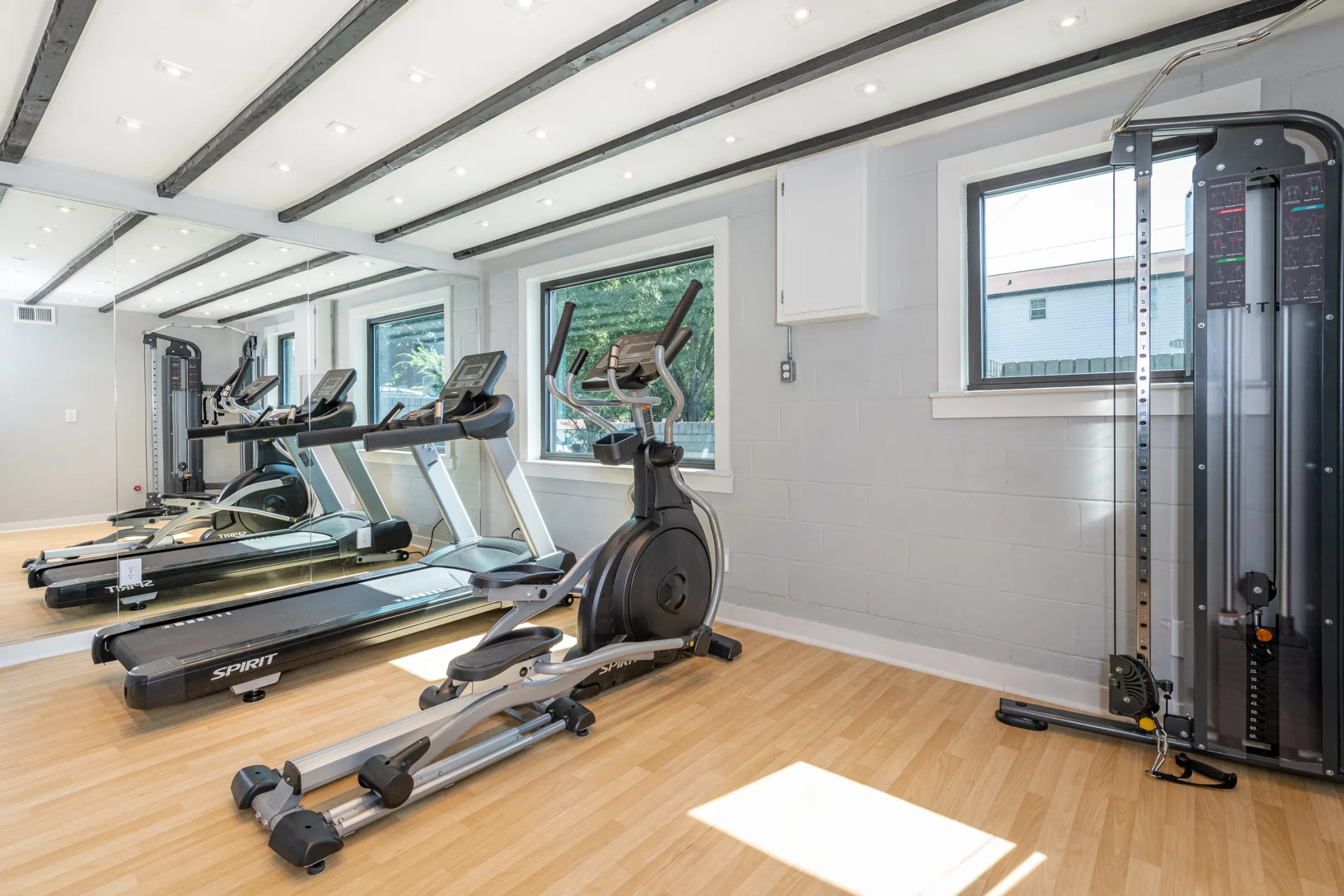 Fitness Weight Room - Birch Townhomes - Charlotte, NC