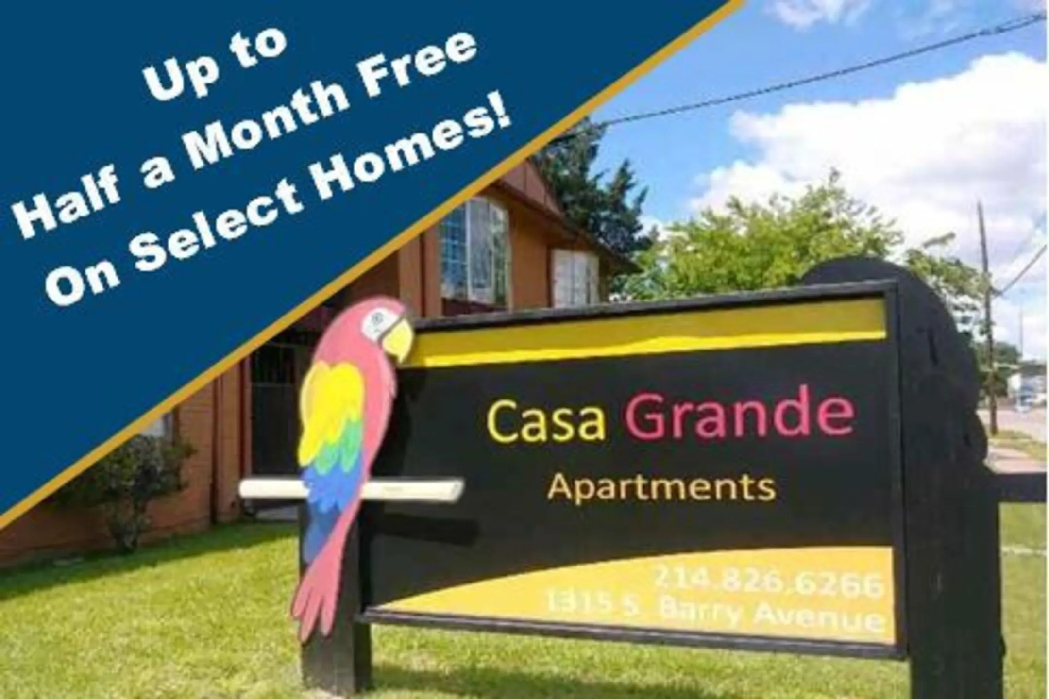 Community Signage - Casa Grande Village - Dallas, TX