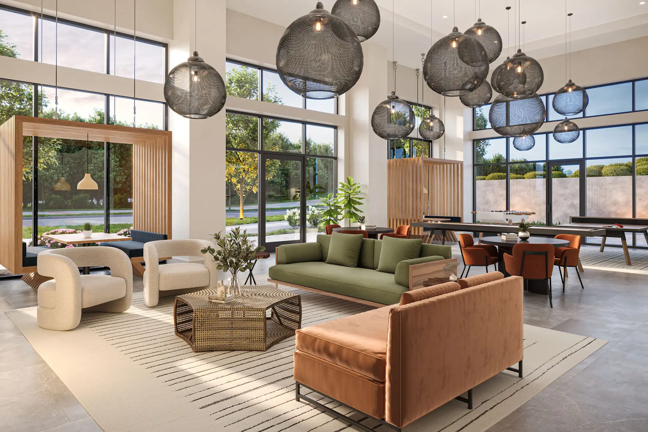 Living Room - Solis Midtown Apartments - Charlotte, NC
