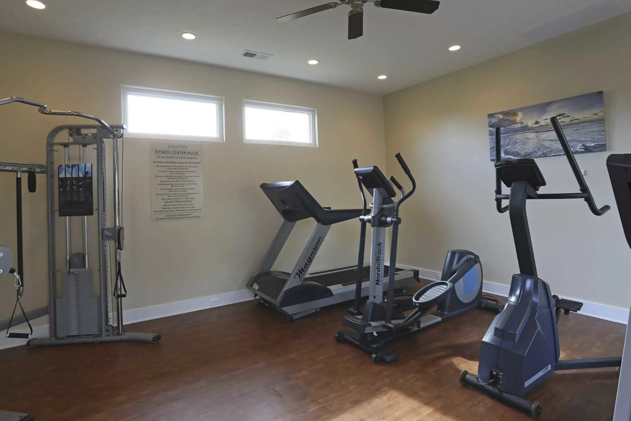 Fitness Weight Room - Ashton Park Townhomes - Louisville, KY