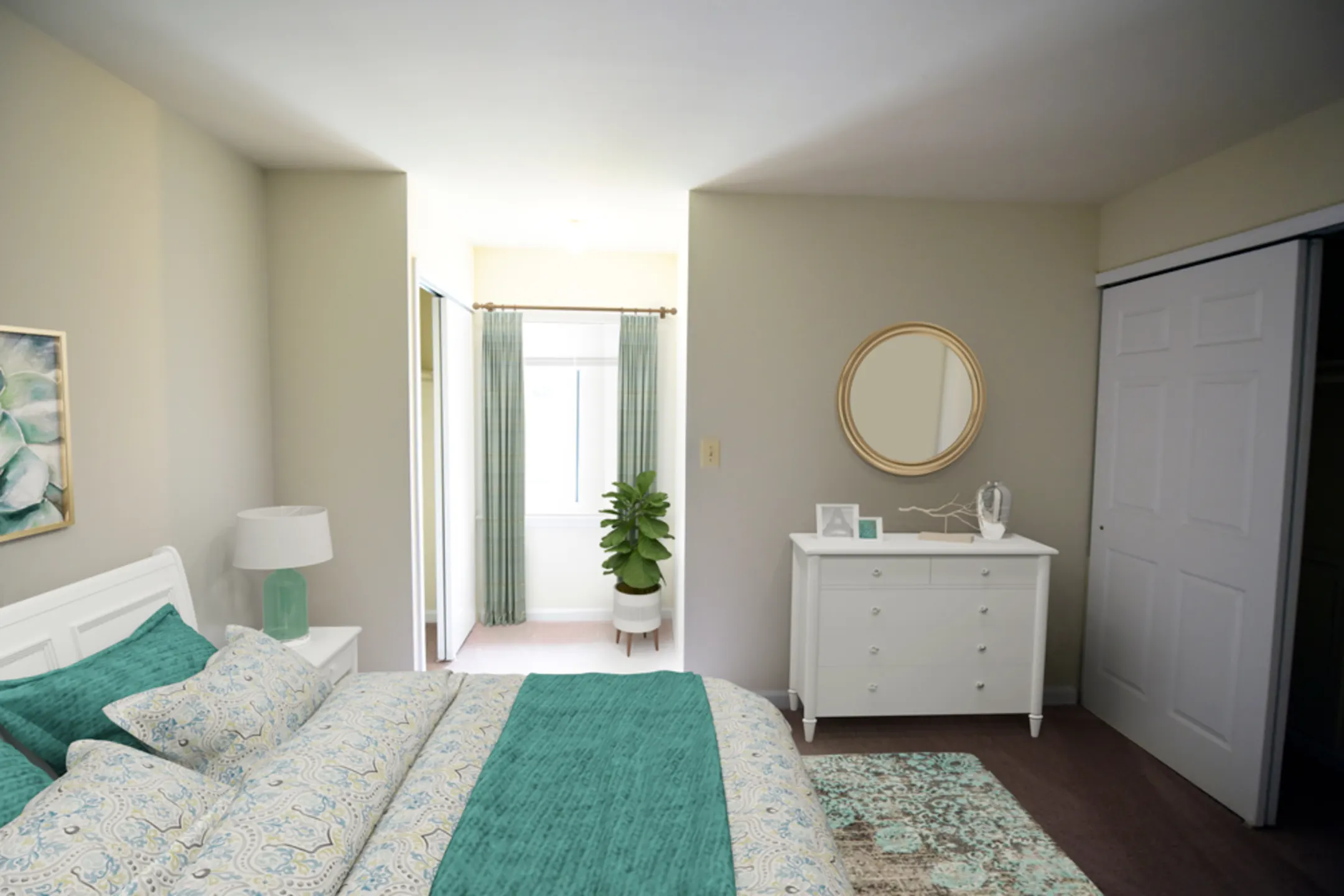 Bedroom - The Flats at River Mill - Savage, MD