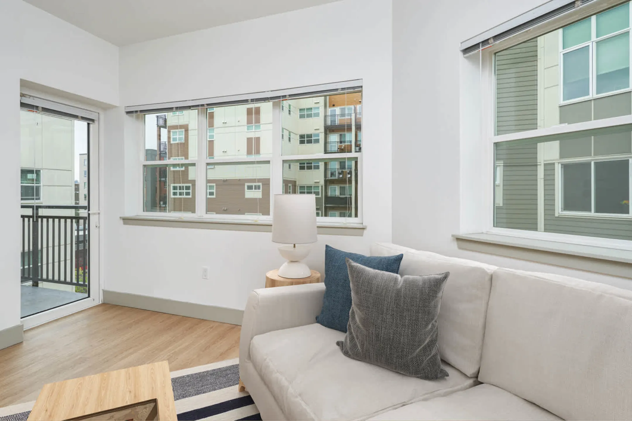 Living Room - Urbana Apartments - Seattle, WA
