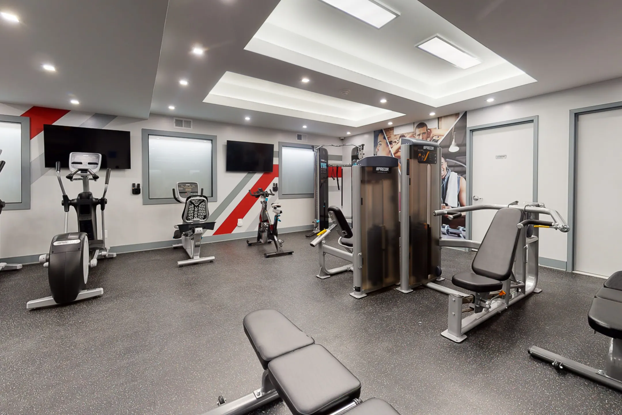 Fitness Weight Room - Harbor Terrace - Perth Amboy, NJ