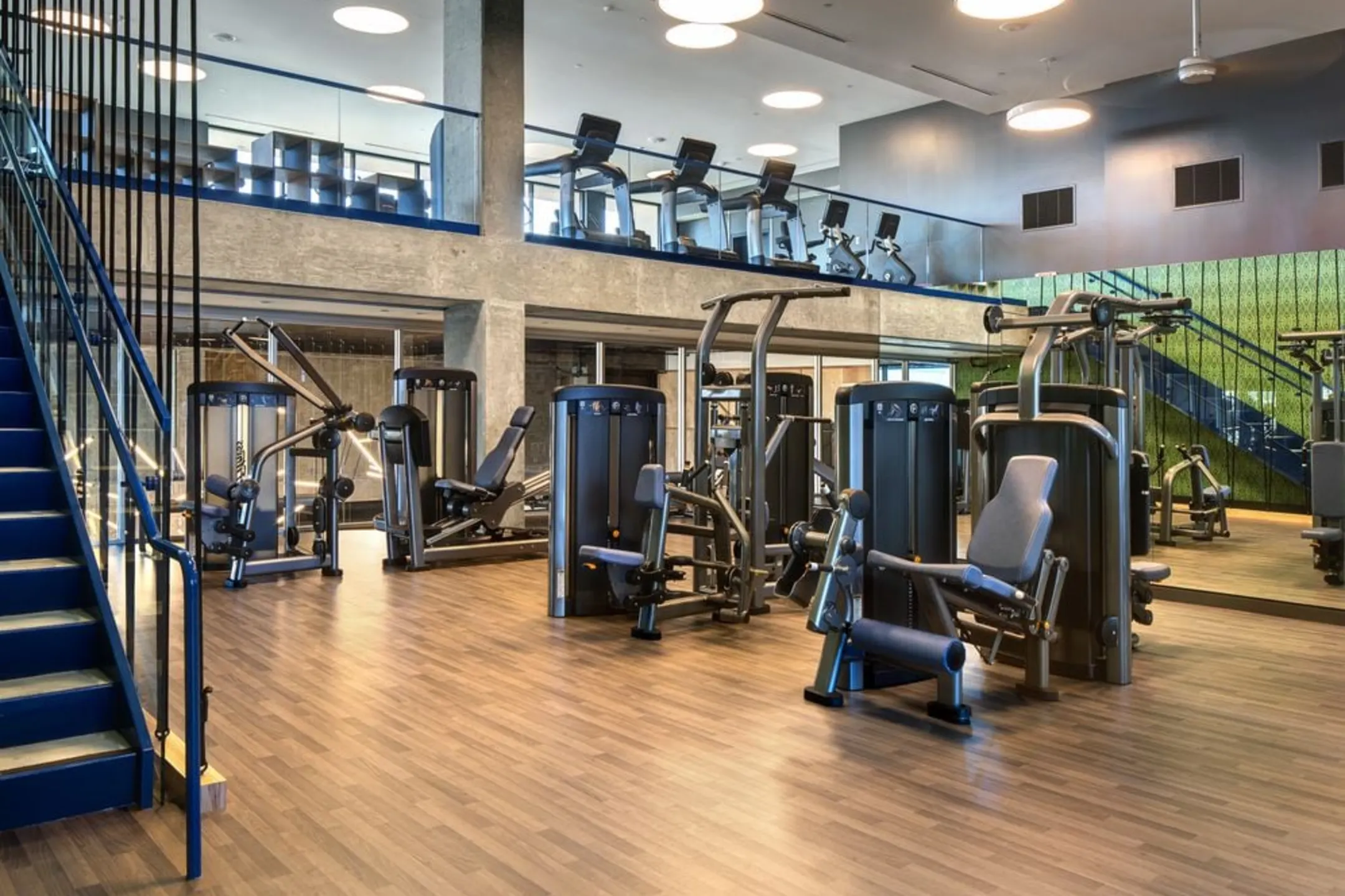 Fitness Weight Room - AVA Hollywood at La Pietra Place - Los Angeles, CA