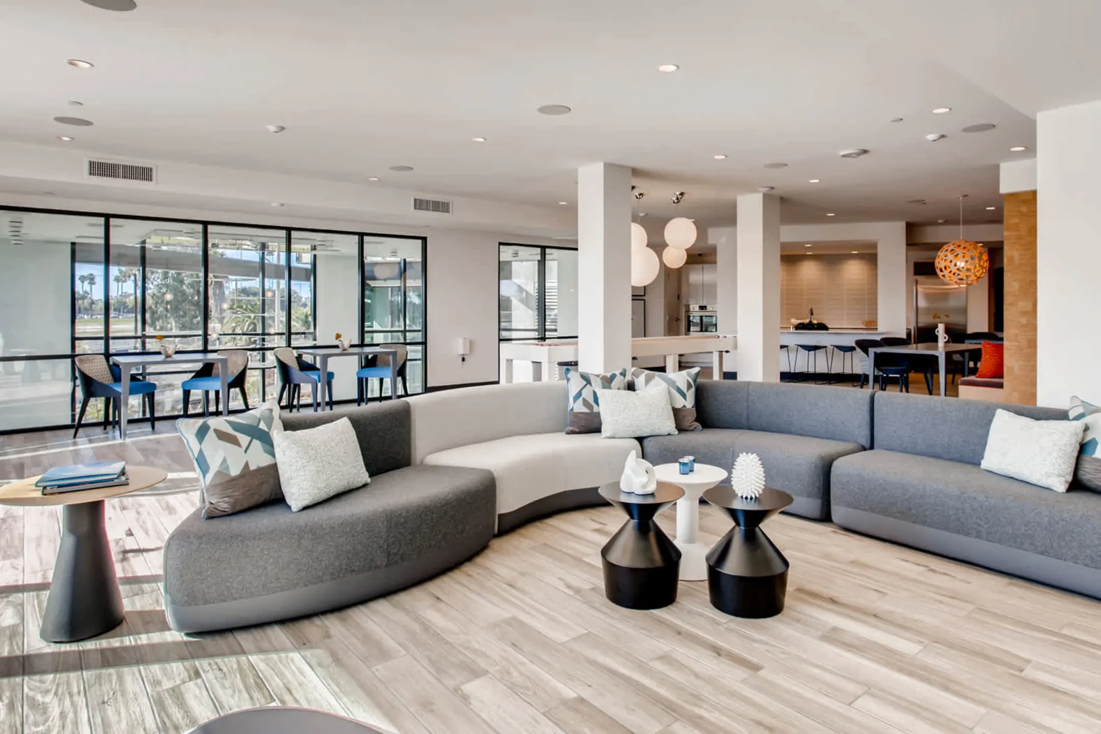 Living Room - Mara Pacific Beach Apartments - San Diego, CA