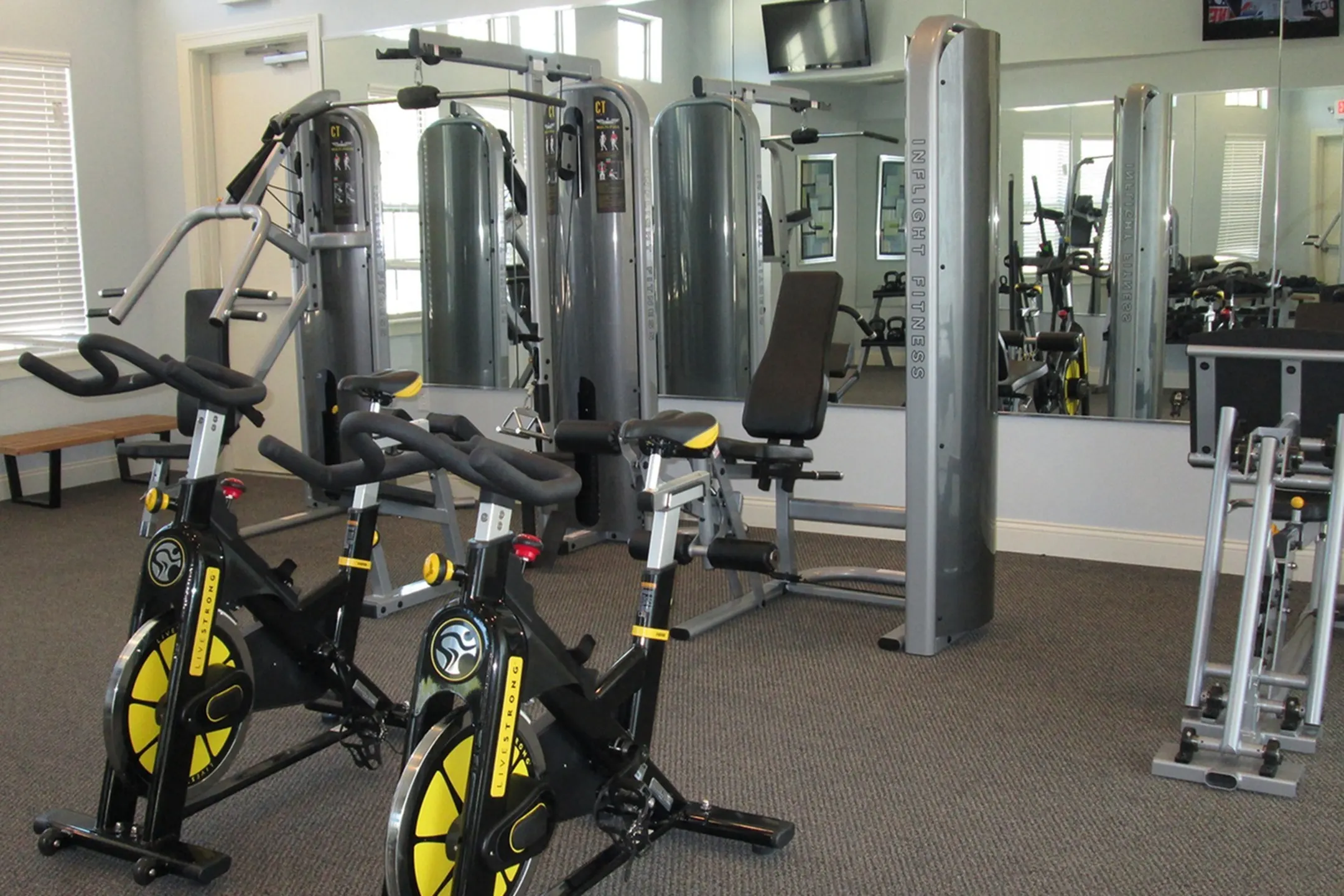 Fitness Weight Room - Solana Apartments At The Crossing - Indianapolis, IN