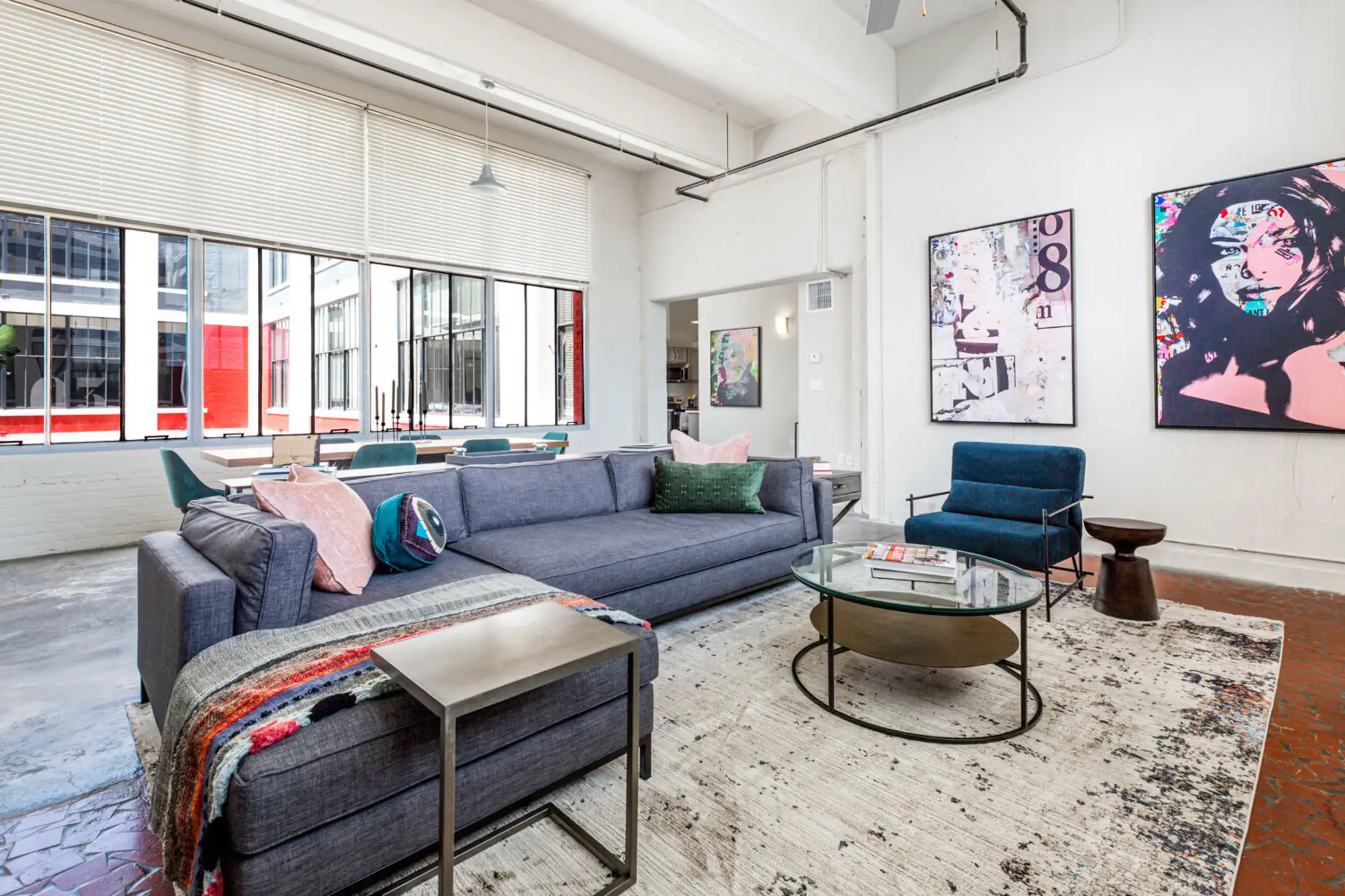 Living Room - American Can Apartments - New Orleans, LA