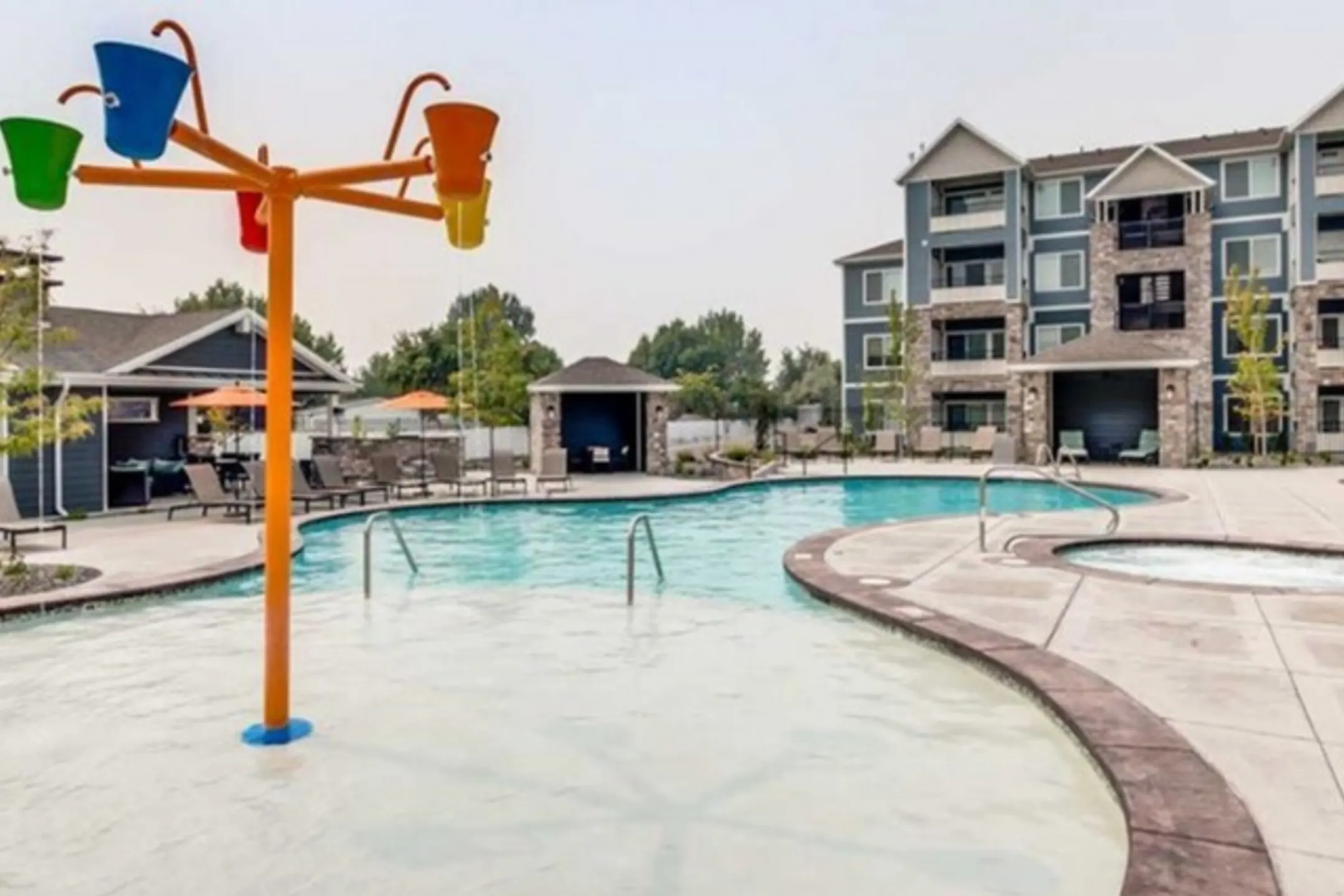 Pool - The Kensington Apartments at North Pointe - Boise, ID