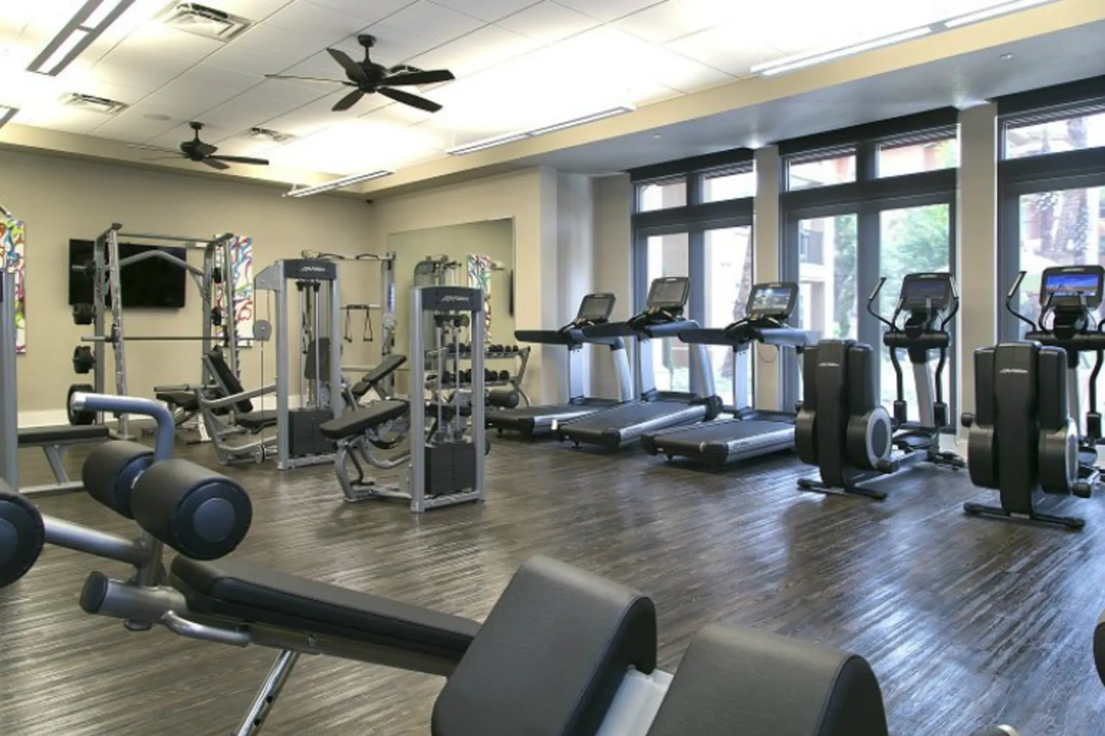 Fitness Weight Room - Paseo at Winter Park Village - Winter Park, FL