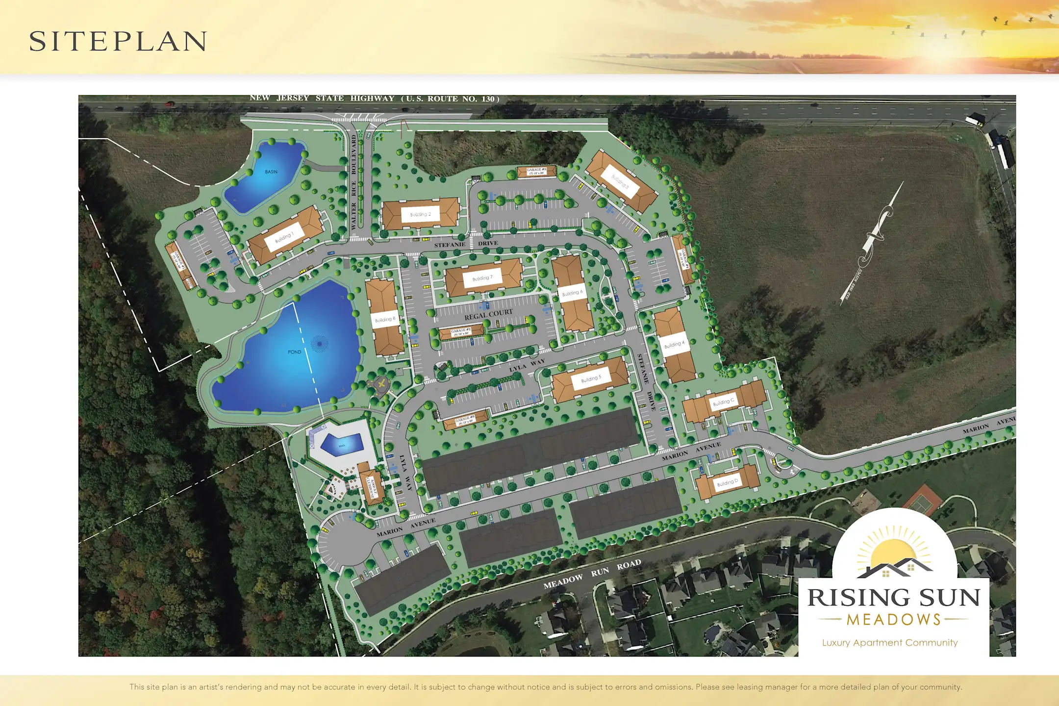 Rising Sun Meadows Rising Sun Rd & Rte 130 Bordentown, NJ