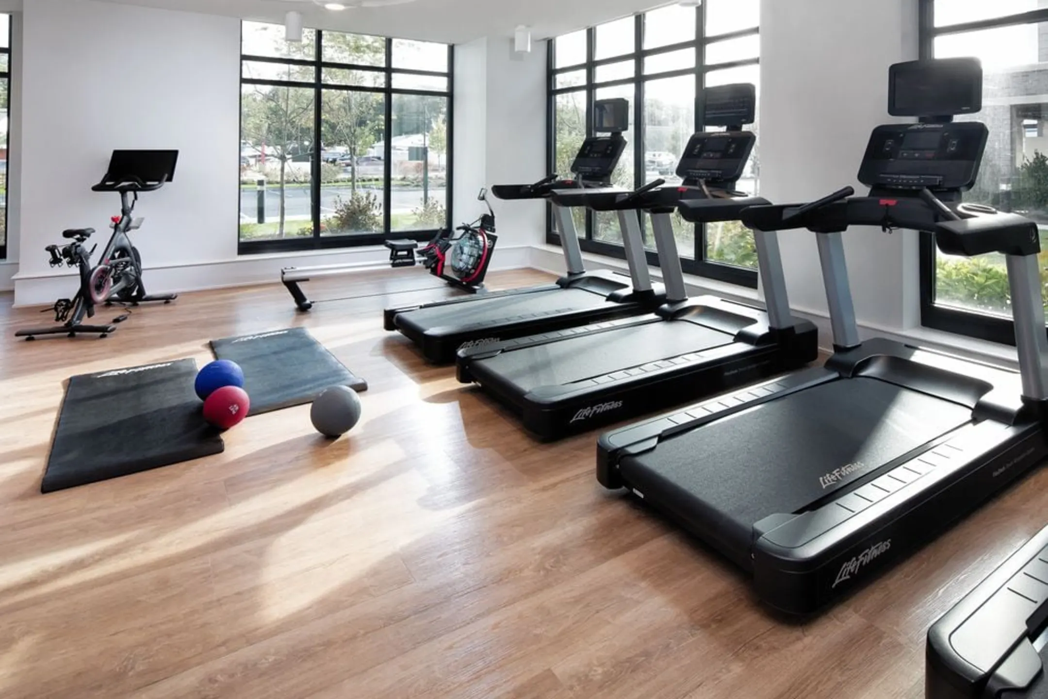 Fitness Weight Room - Avalon Residences at The Hingham Shipyard - Hingham, MA