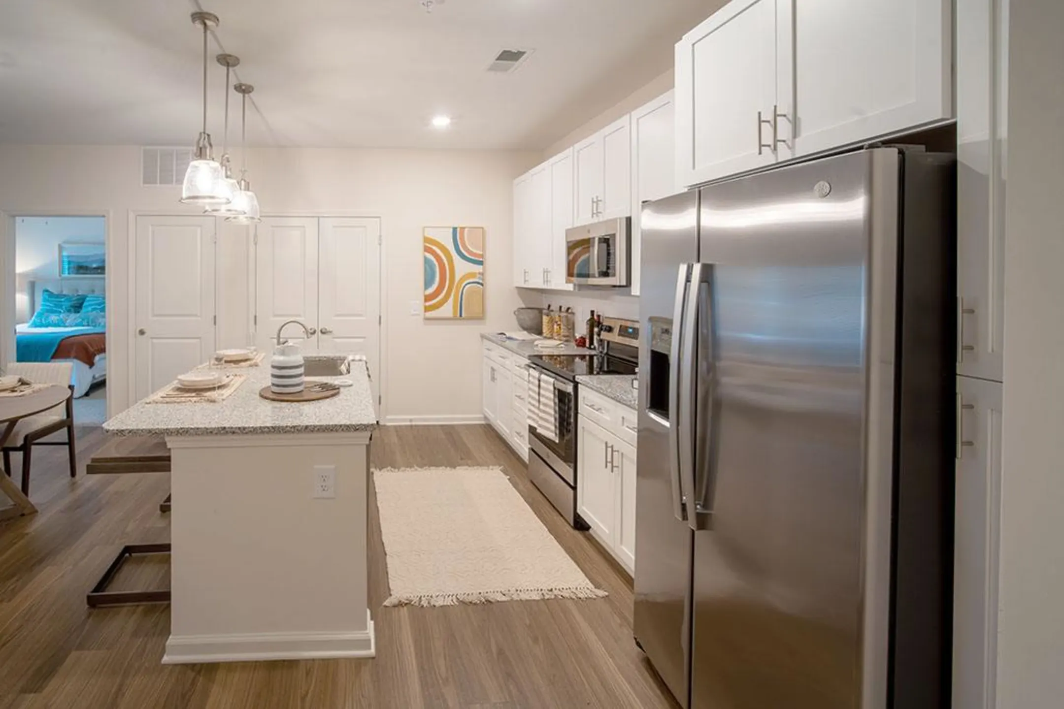 Kitchen - Lullwater at Riverwood Luxury Apartment Homes - Evans, GA