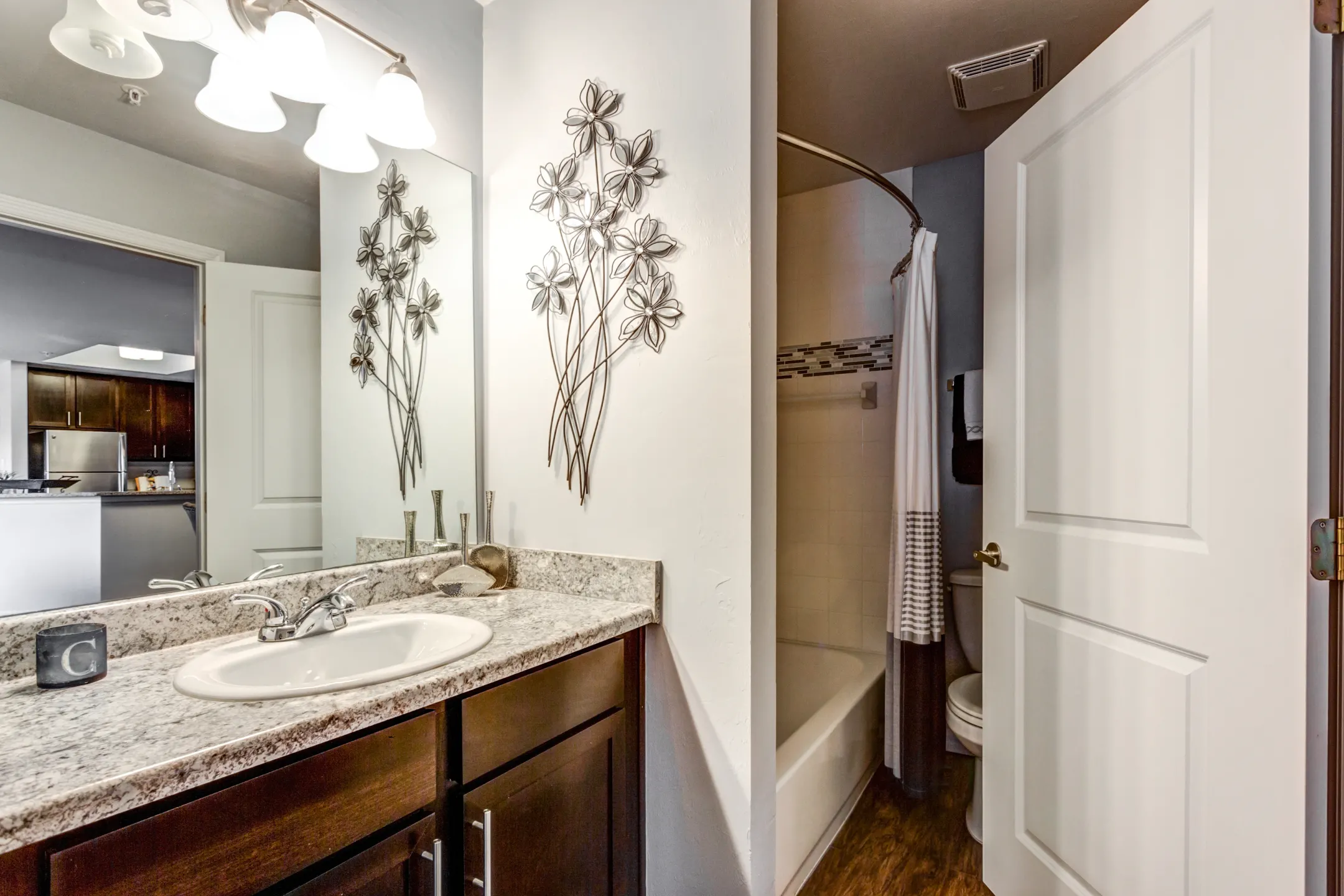 Bathroom - Channelside Contemporary Living Apartments - Fort Myers, FL