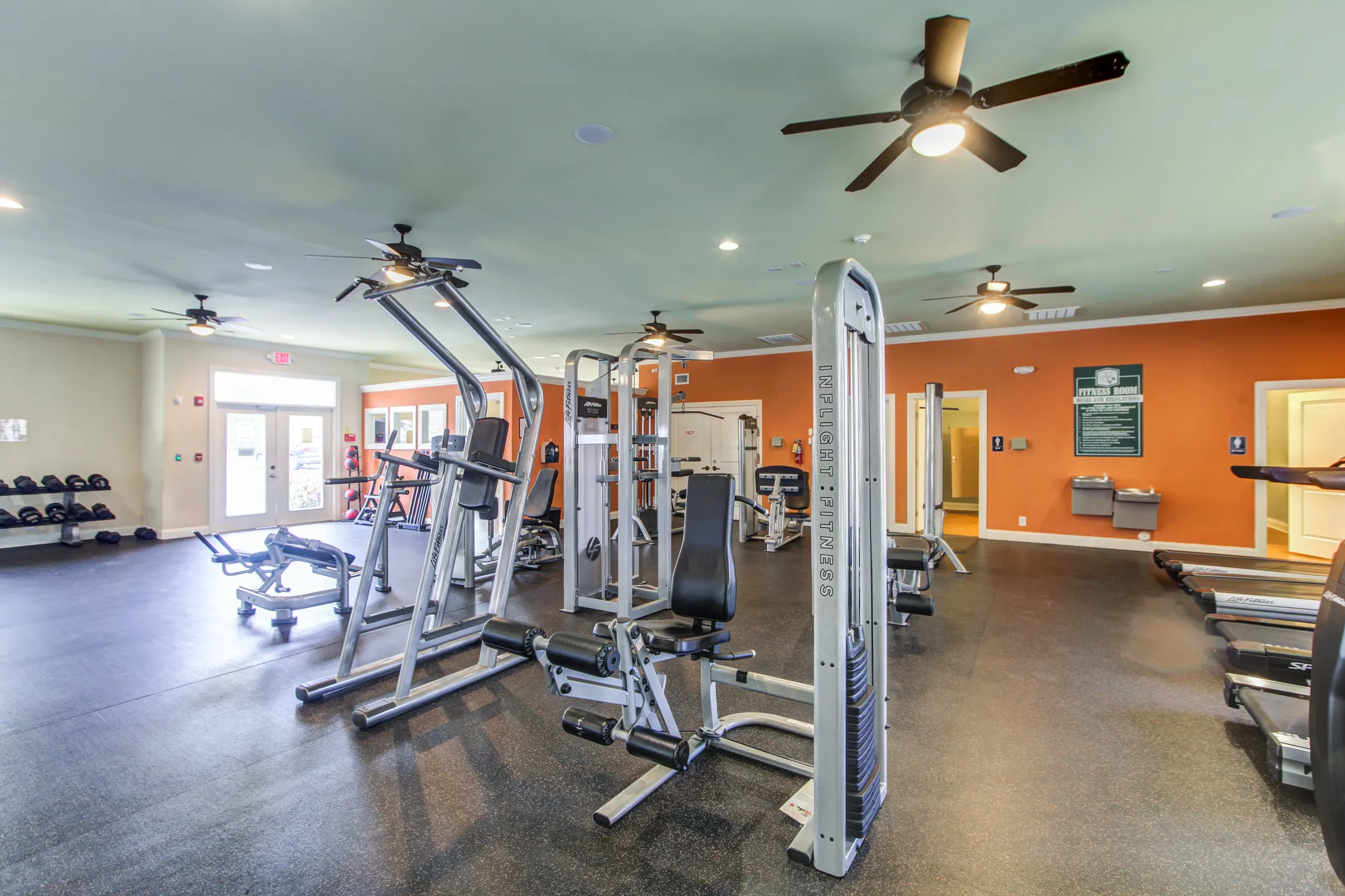 Fitness Weight Room - The Gardens At Anthony House - Greensboro, NC