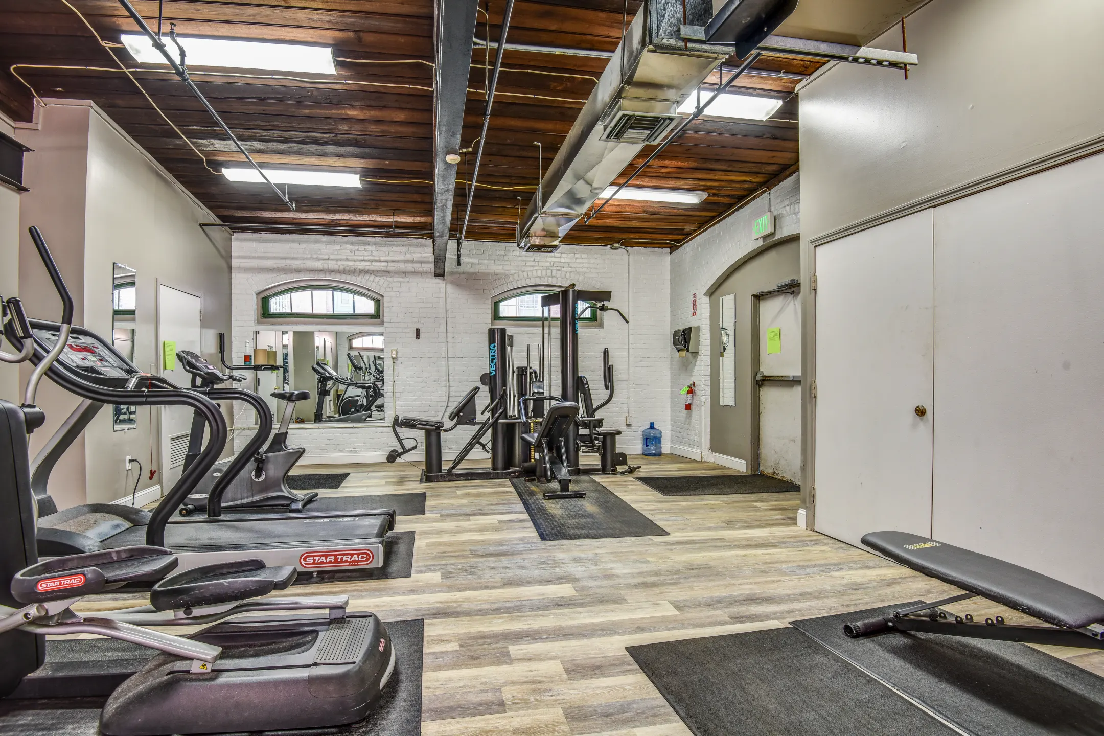 Fitness Weight Room - Ribbon Mill Apartments - Manchester, CT