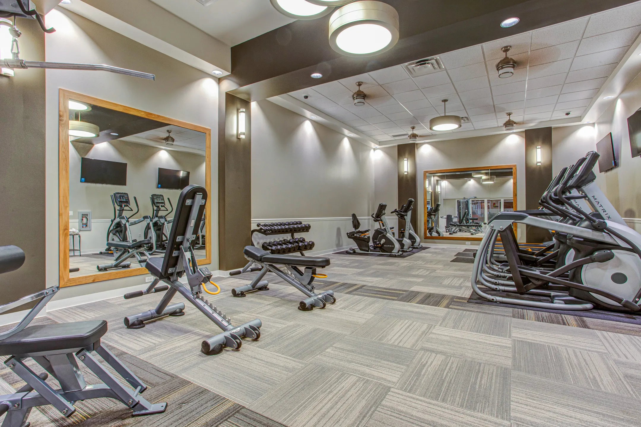 Fitness Weight Room - Polo Club - Strongsville, OH