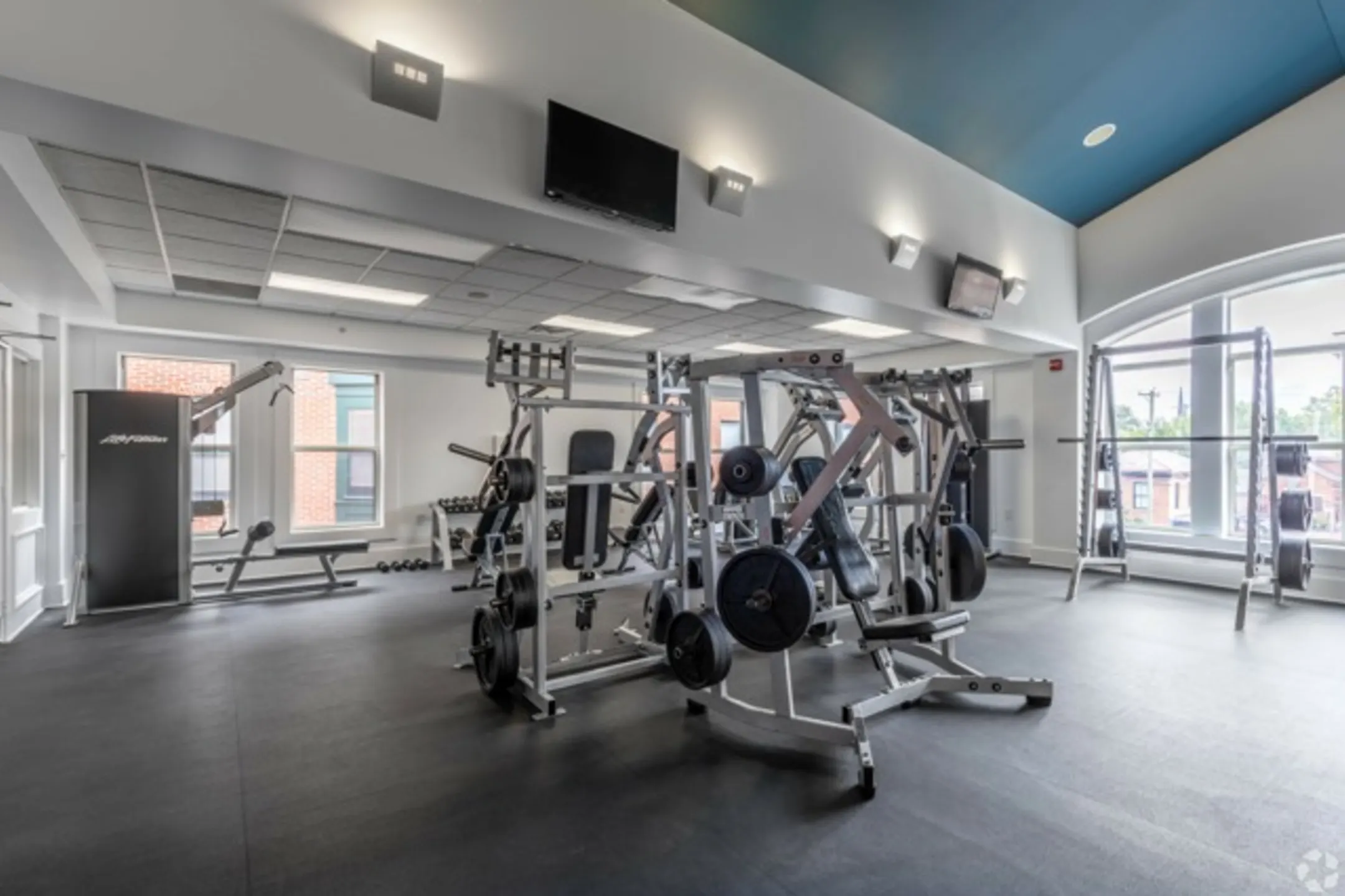 Fitness Weight Room - Brewers Yard Apartments - Columbus, OH