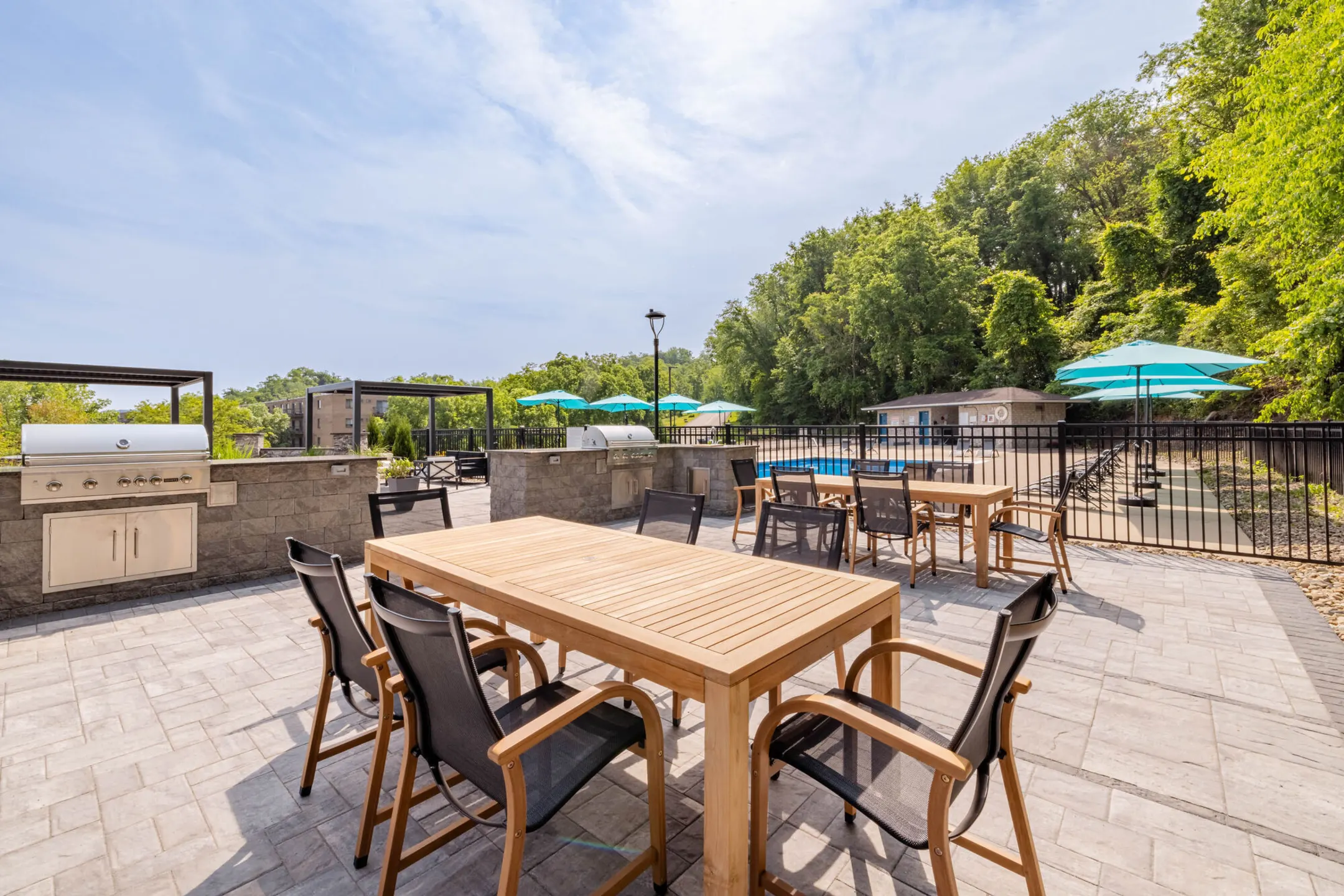Patio / Deck - The Flats at Fox Hill - Monroeville, PA
