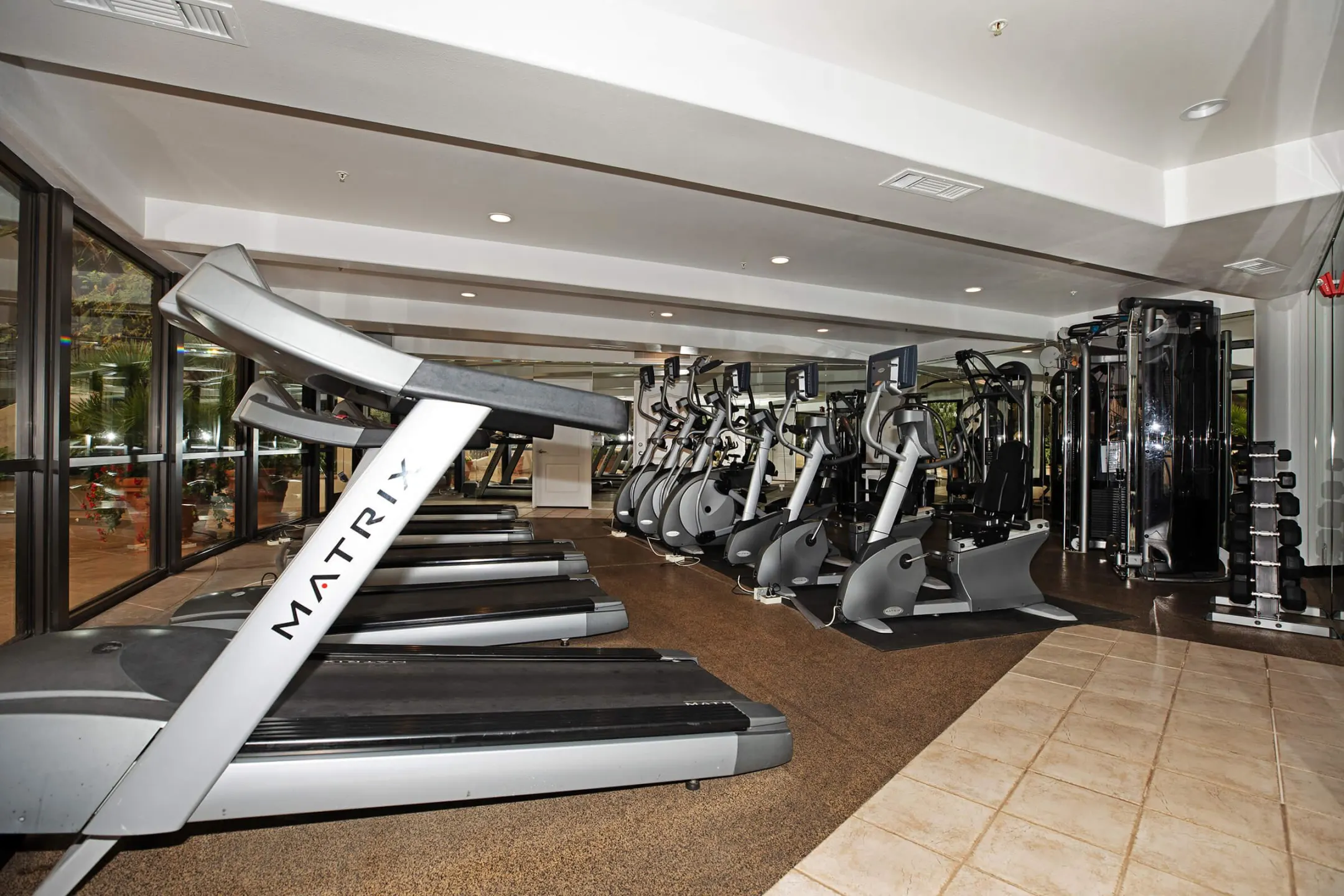 Fitness Weight Room - The Medici - Los Angeles, CA