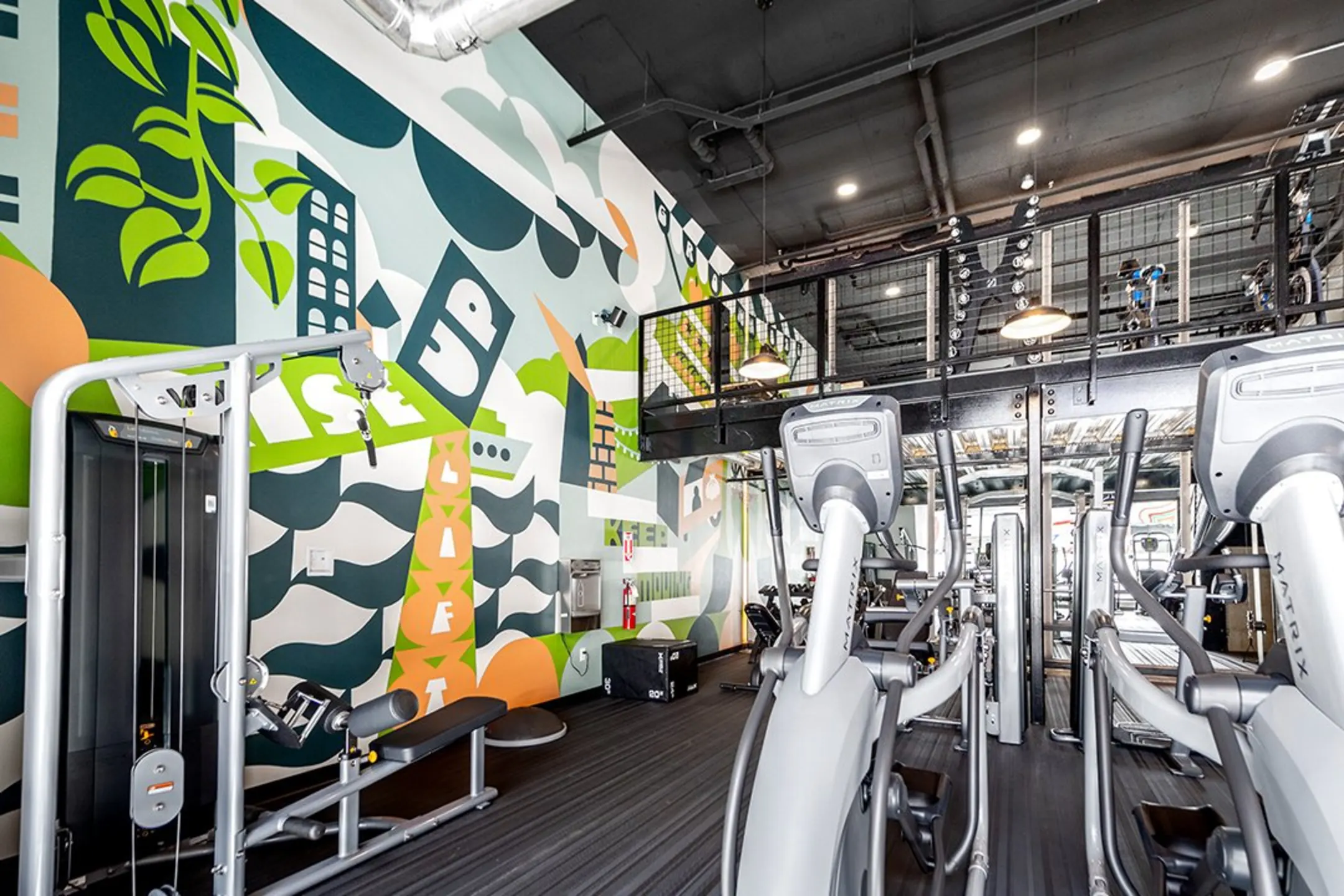Fitness Weight Room - The Strauss on Burnside - Portland, OR