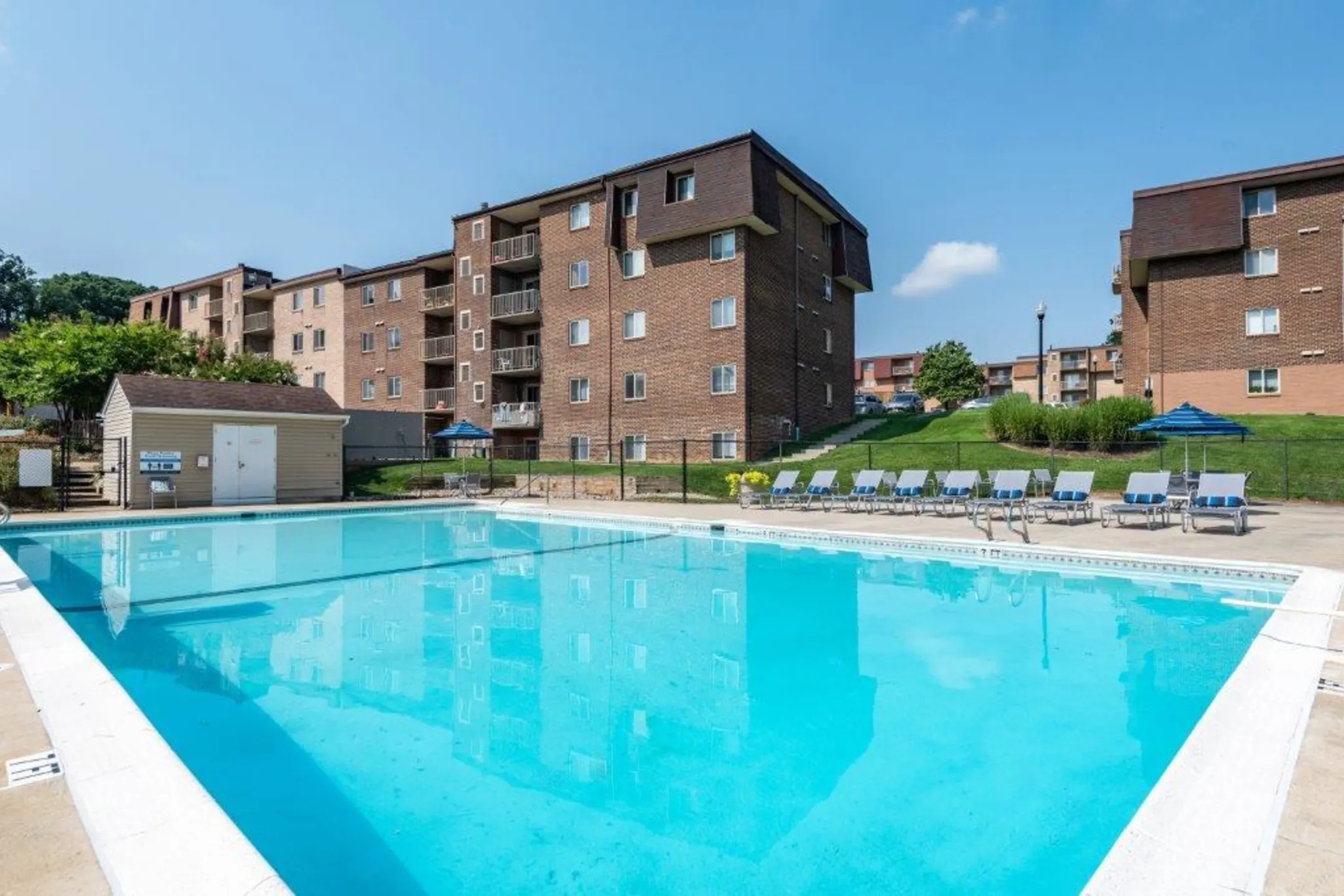Pool - The Willows Apartment Homes - Glen Burnie, MD