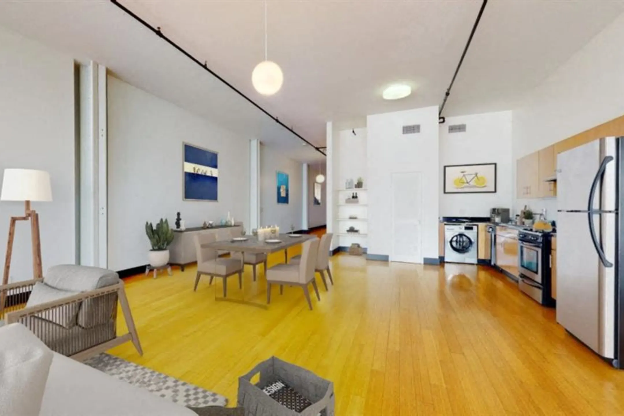 Dining Room - Mercantile Lofts - Los Angeles, CA