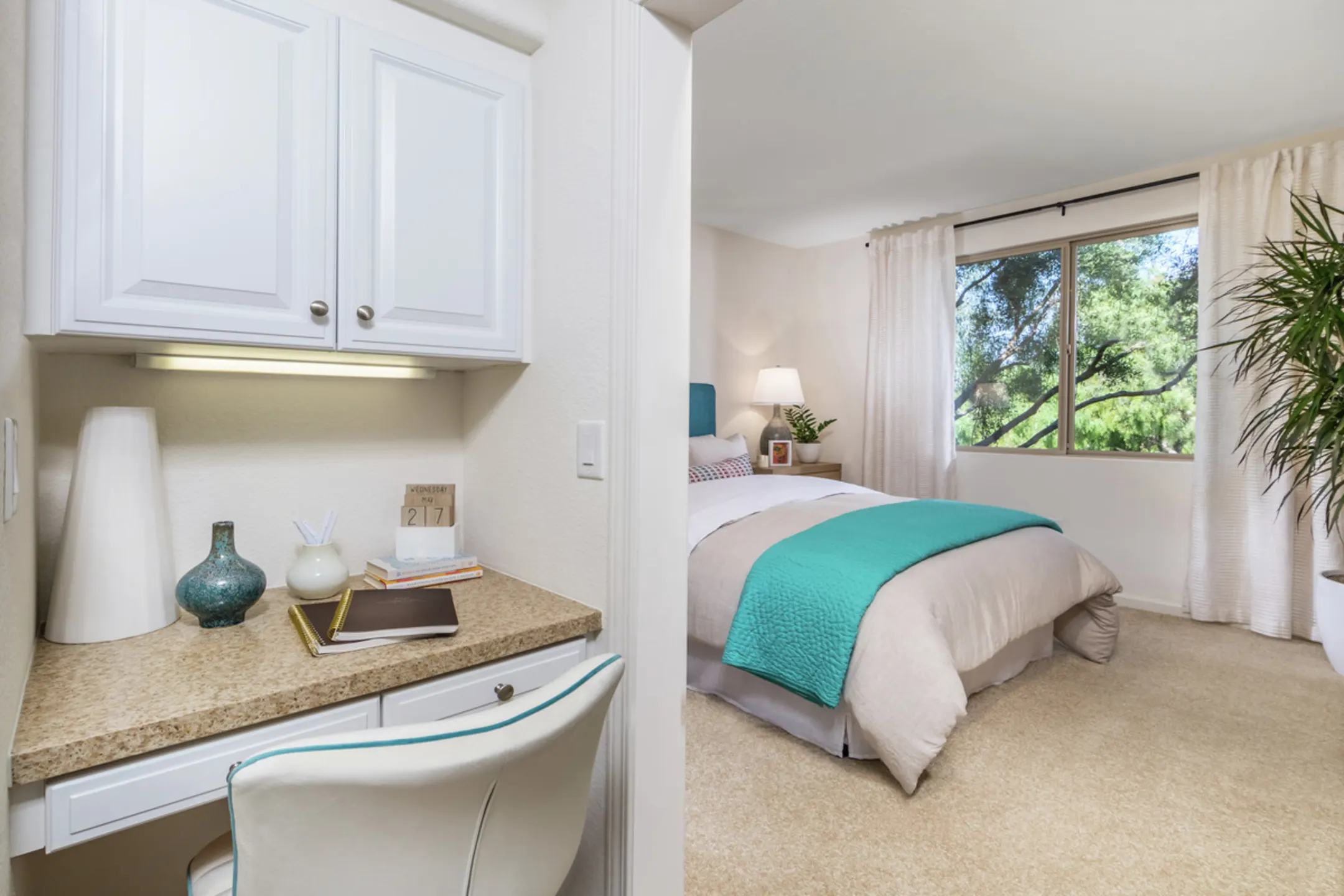 Bedroom - Pacific View Apartment Homes - Carlsbad, CA