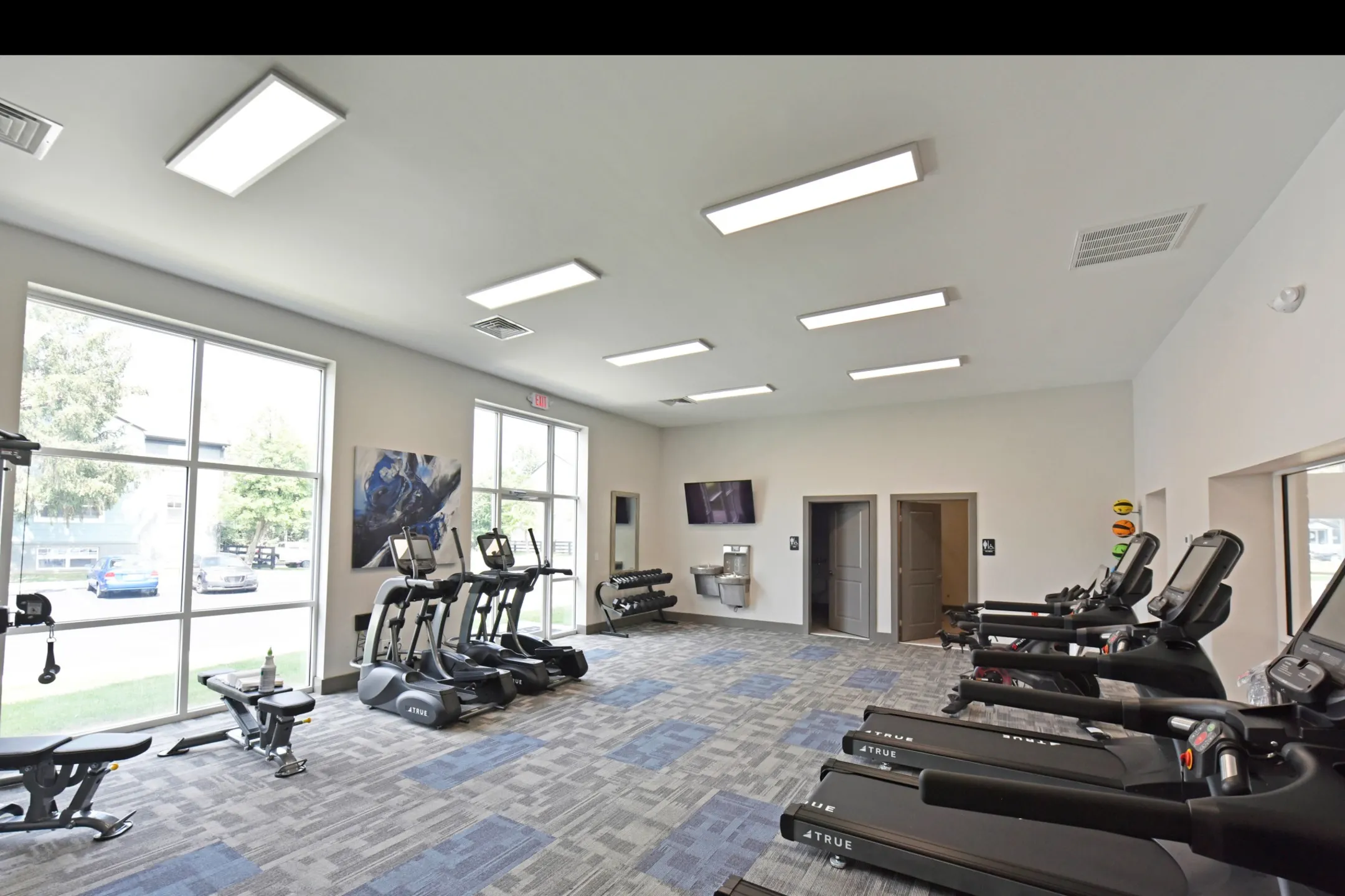 Fitness Weight Room - The Harper - Louisville, KY
