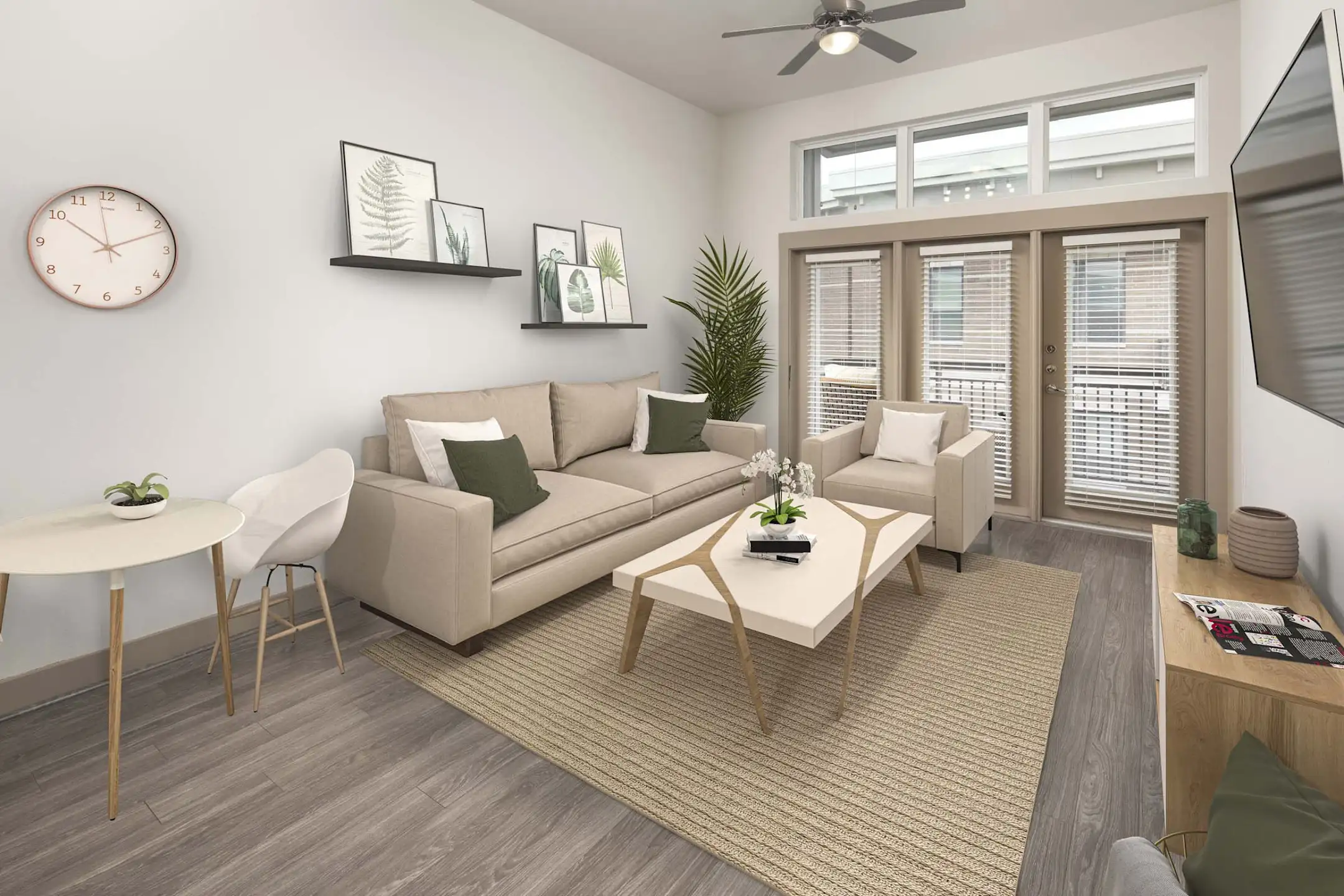 Living Room - Camden Victory Park - Dallas, TX