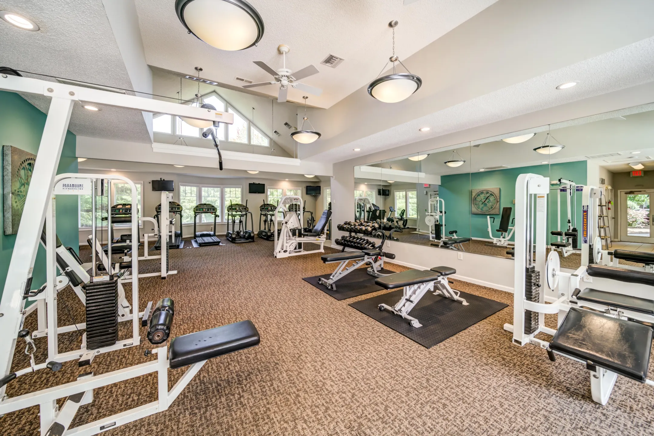 Fitness Weight Room - Artisan at Biltmore - Arden, NC