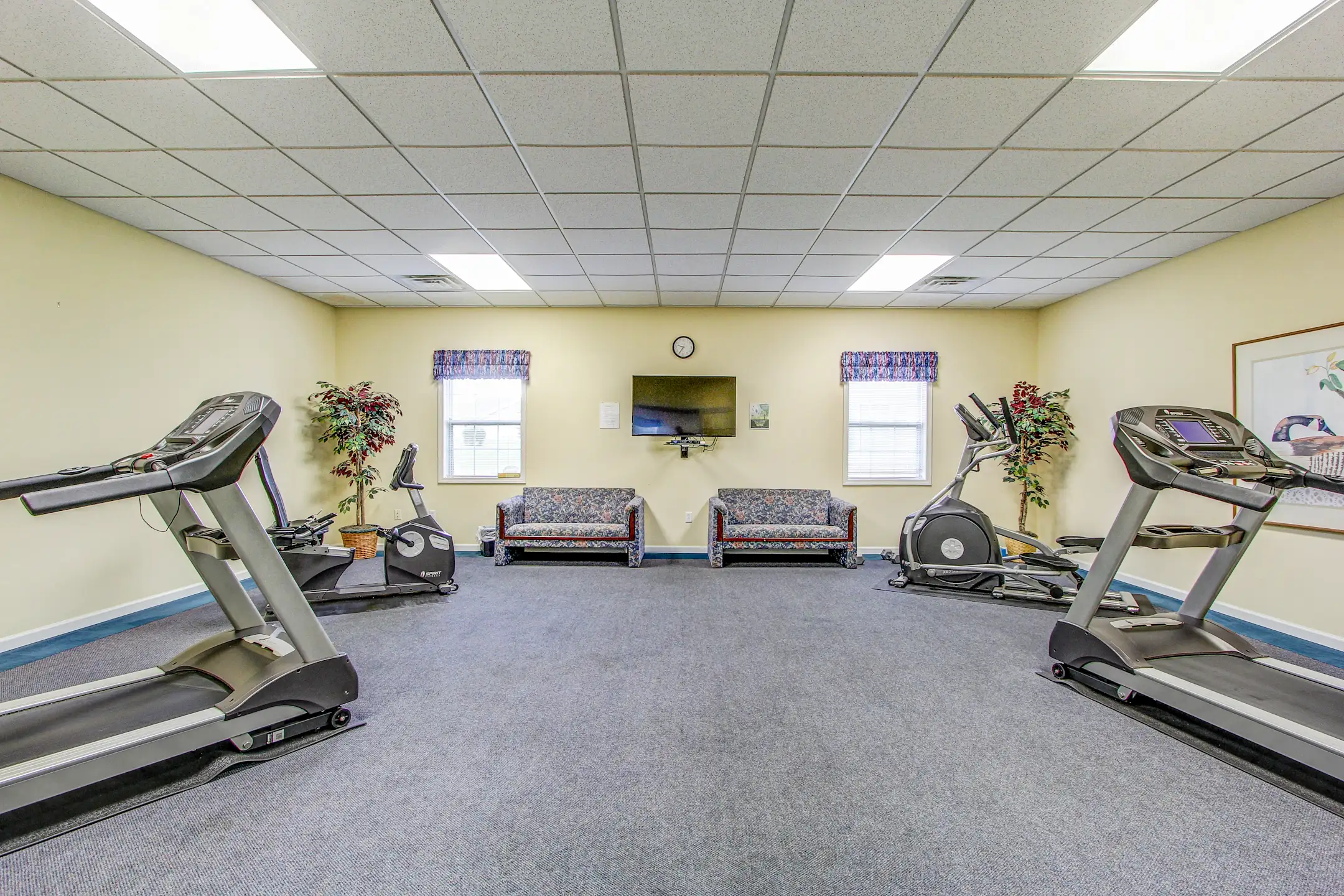 Fitness Weight Room - Bell Tower Apartments - 55+ - Buffalo, NY