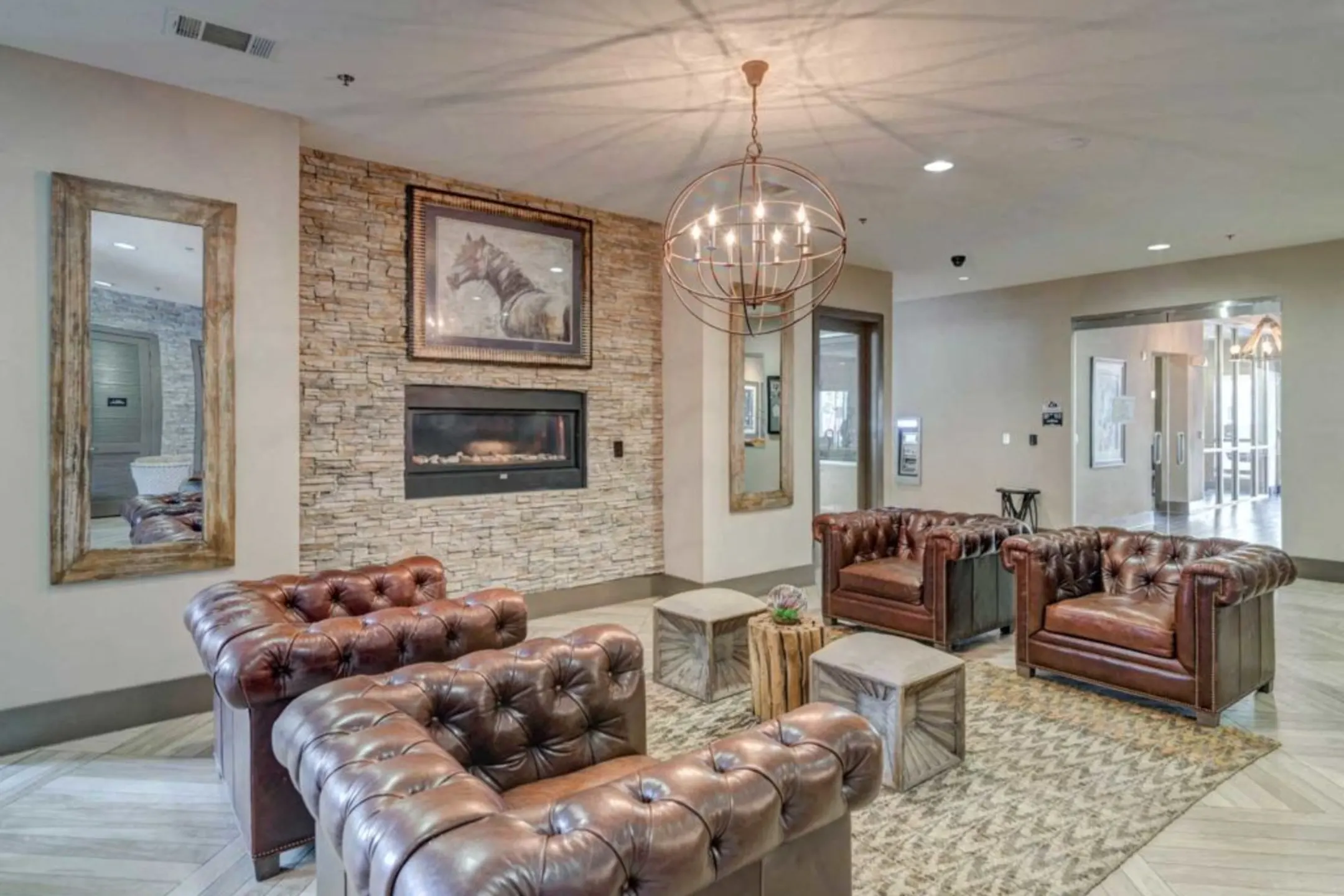 Living Room - District at Medical Center - San Antonio, TX