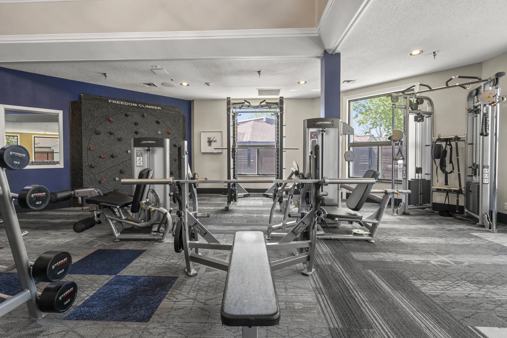 Fitness Weight Room - Lux - Brooklyn Center, MN