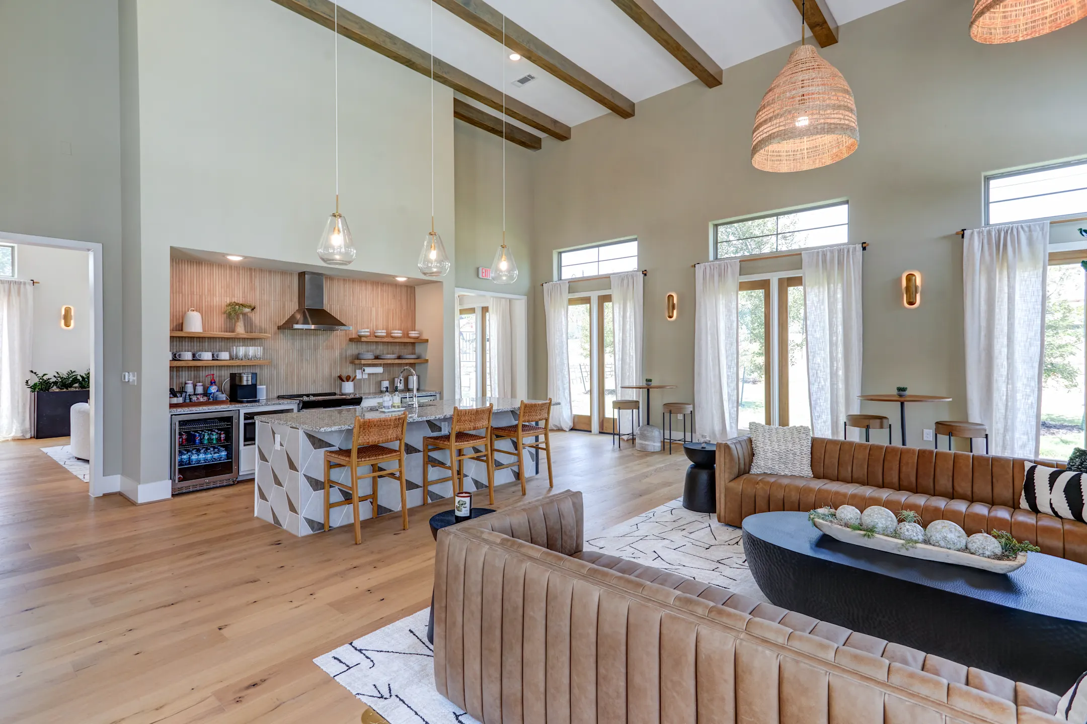 Living Room - Delco Flats - Austin, TX