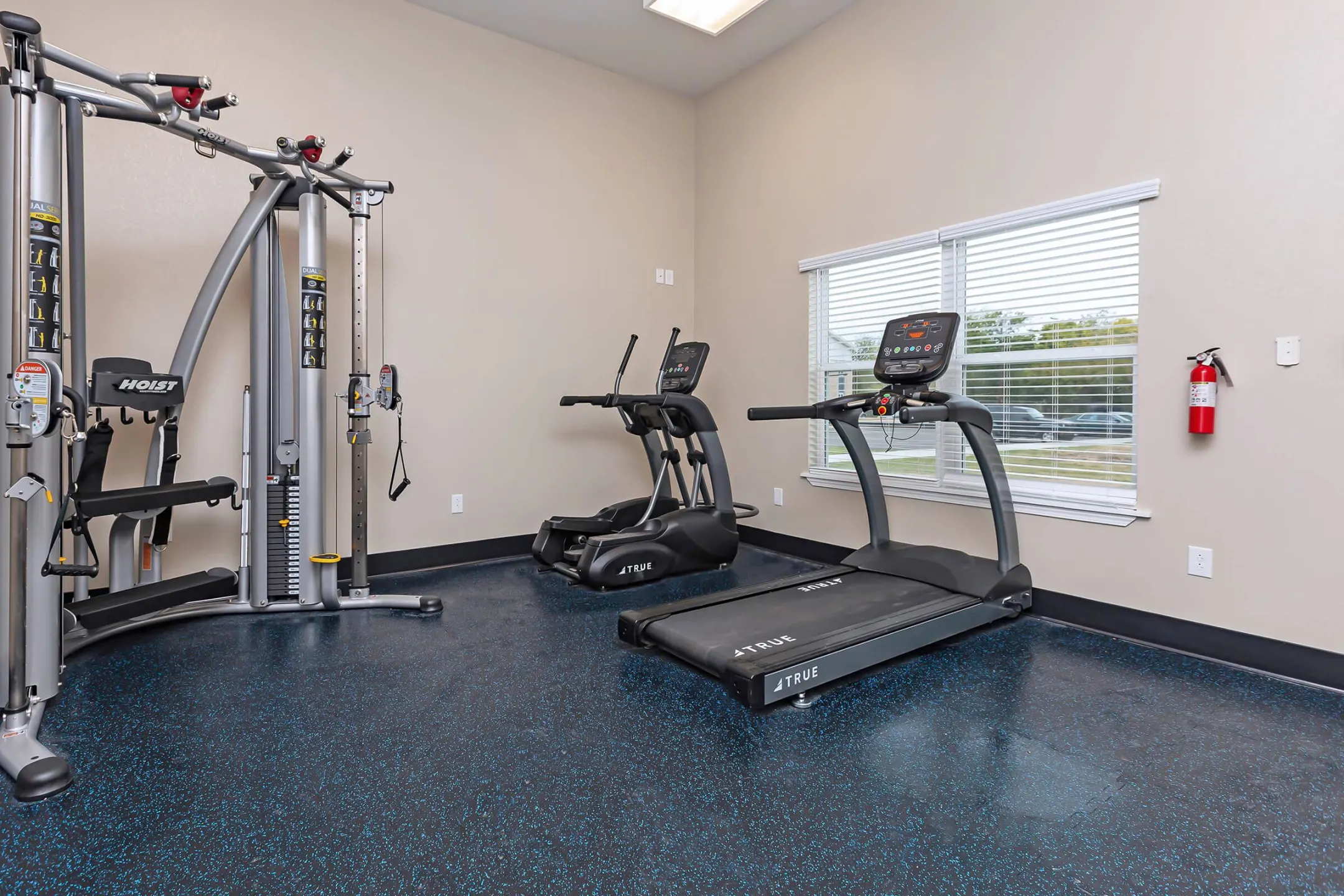 Fitness Weight Room - Riverside Townhomes - Austin, TX